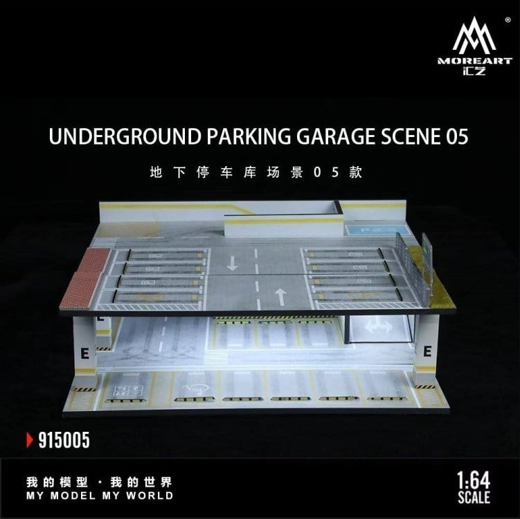 Moreart Underground parking garage scene 05