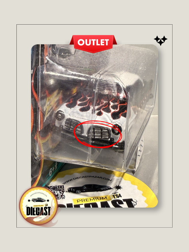 Outlet Johnny Lightning 1955 Chrysler C-300 Black w/ Flames Series