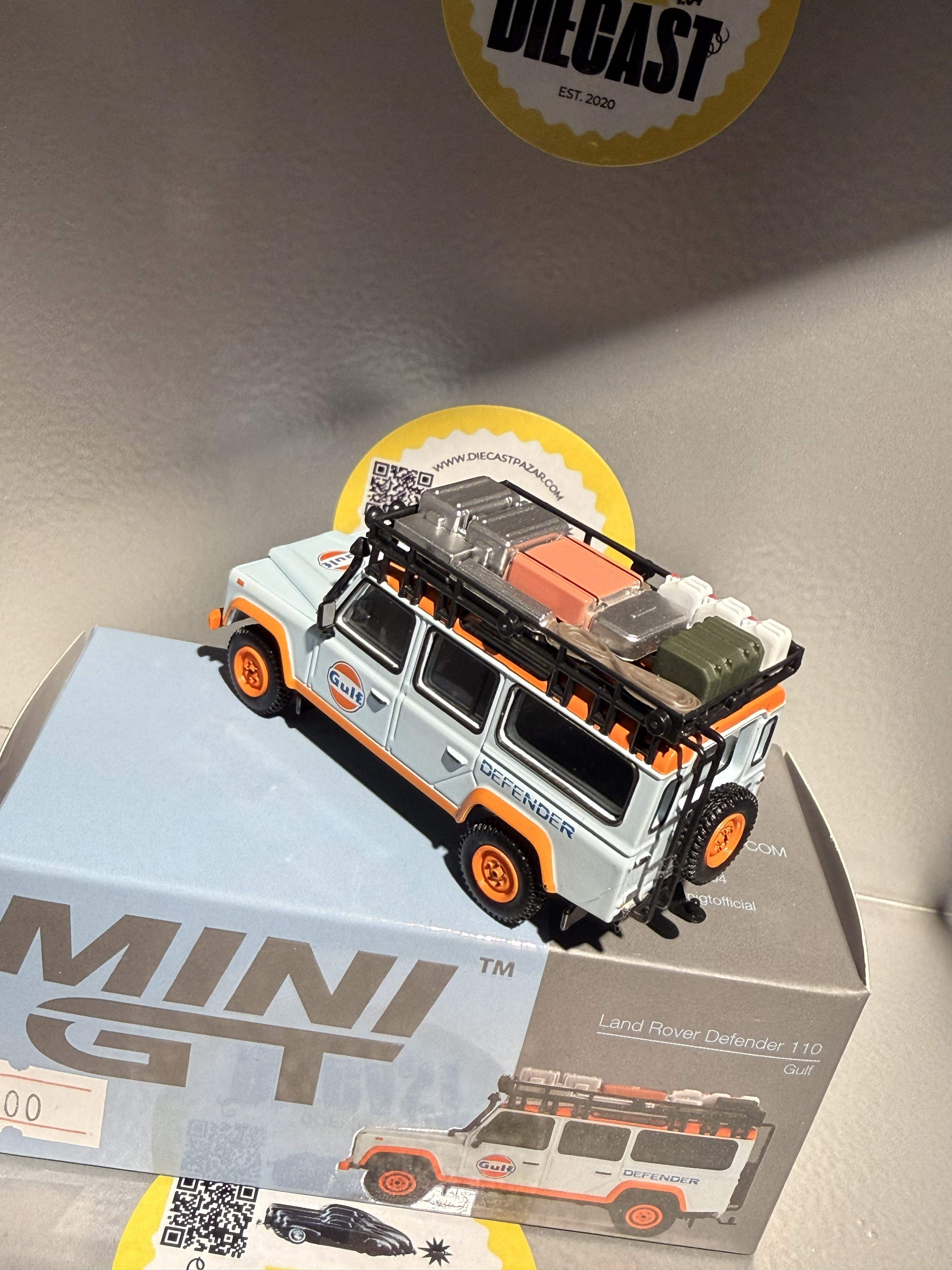 Outlet Mini GT Land Rover Defender 110 Gulf #156