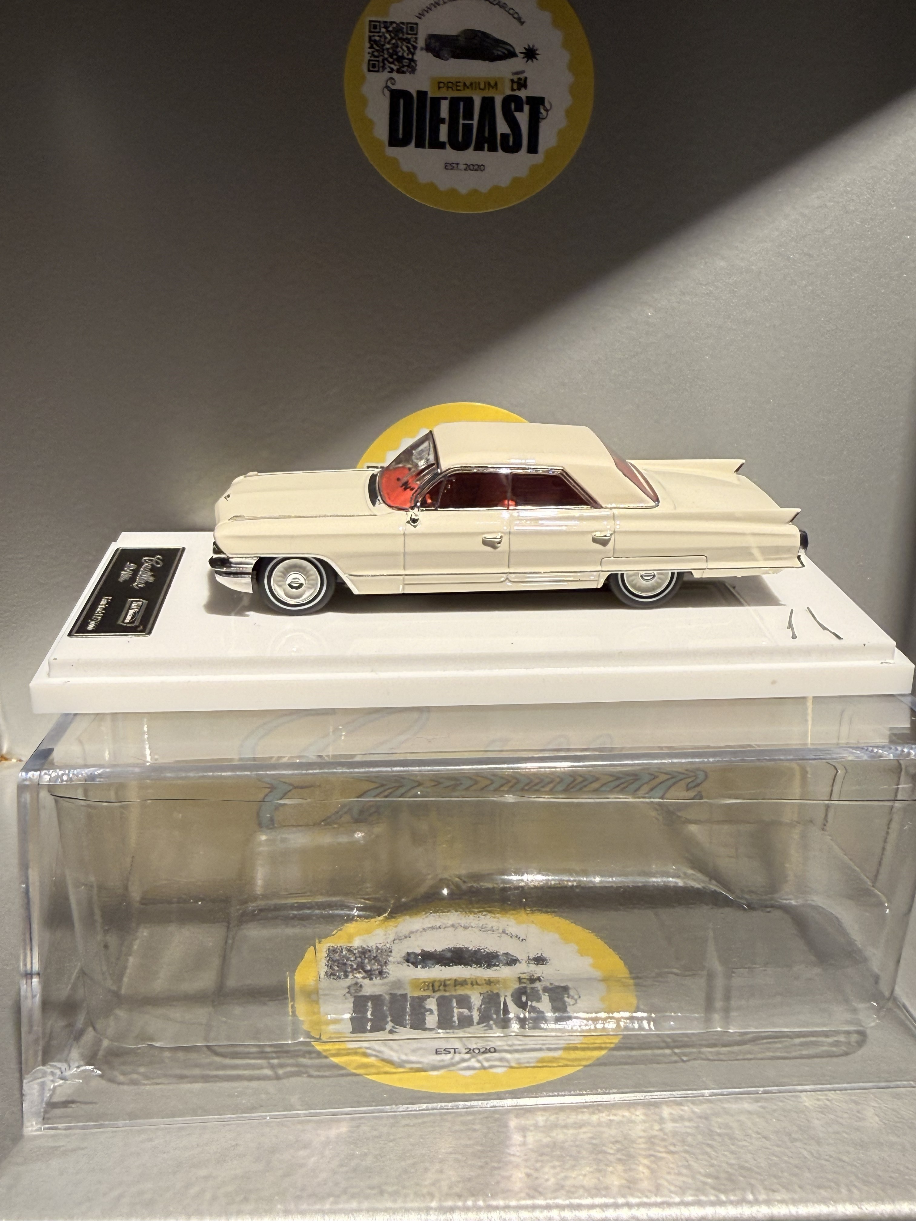 Outlet MK Miniature Cadillac DeVille White