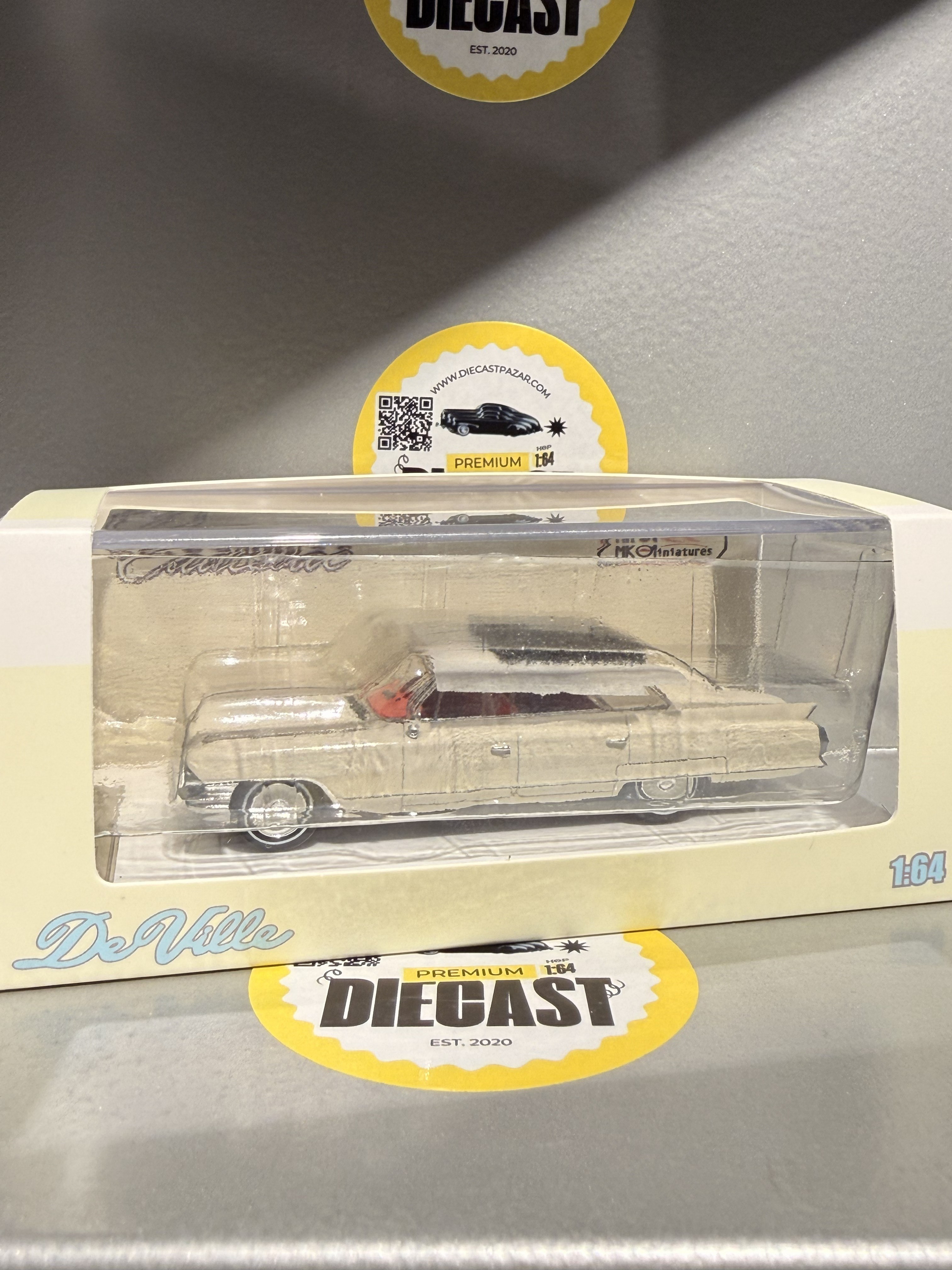 Outlet MK Miniature Cadillac DeVille White