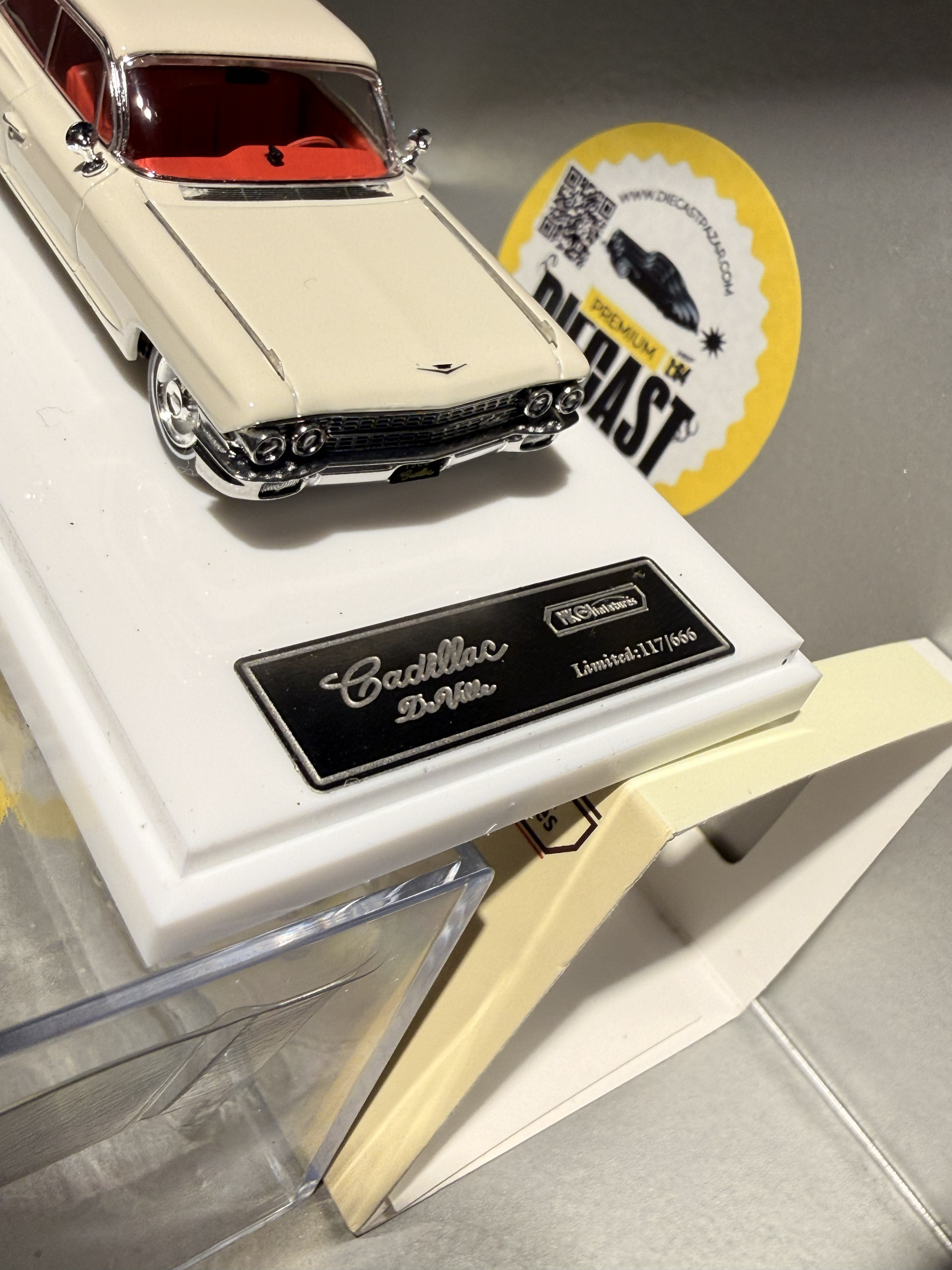 Outlet MK Miniature Cadillac DeVille White