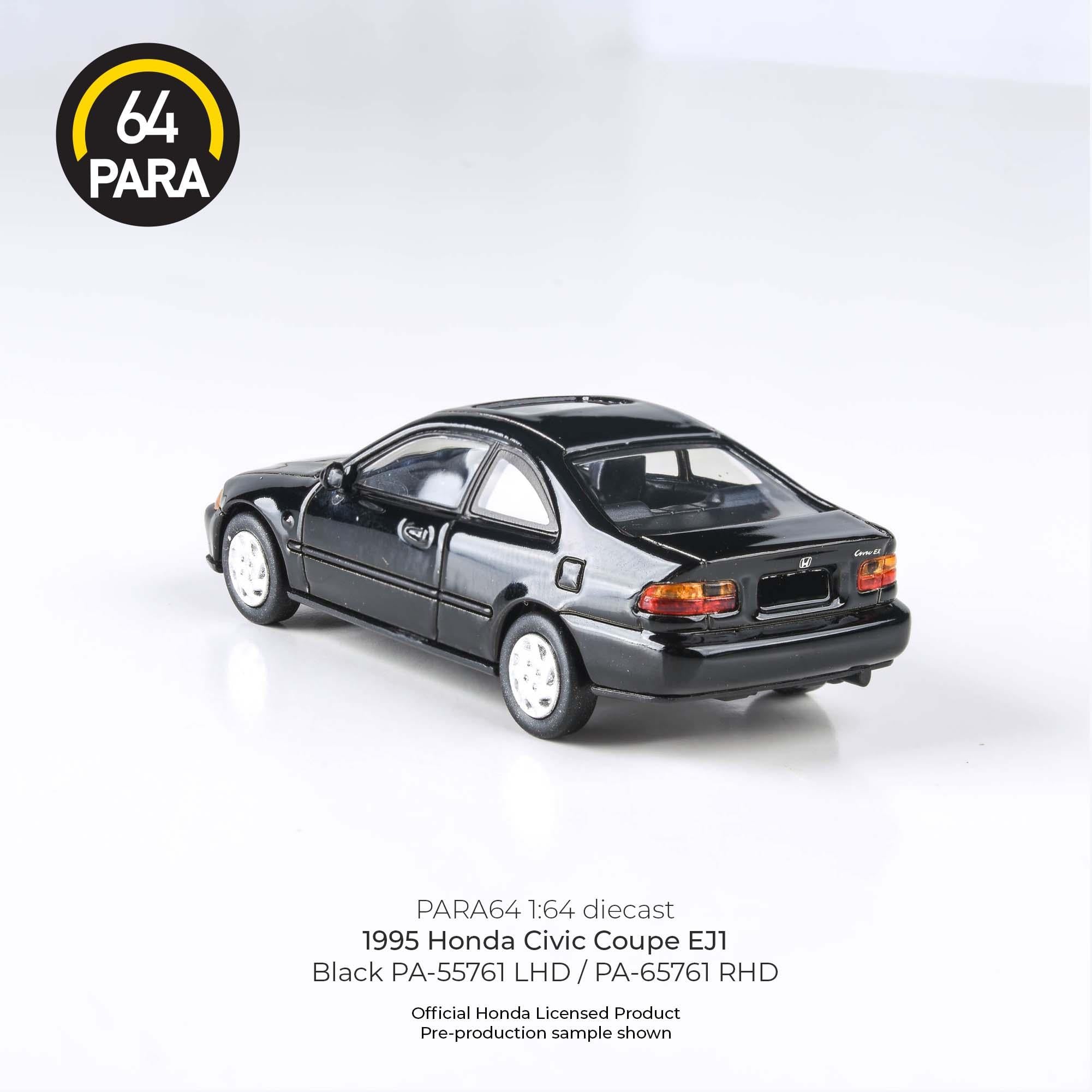 Para64 1995 Honda Civic Coupe EJ1 Black Rhd