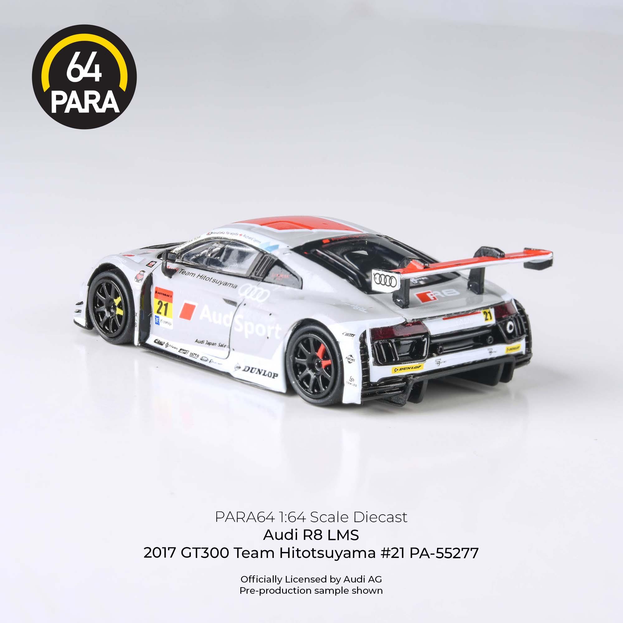 Para64 Audi R8 LMS 2017 GT 300 Team Hitotsuyama #21