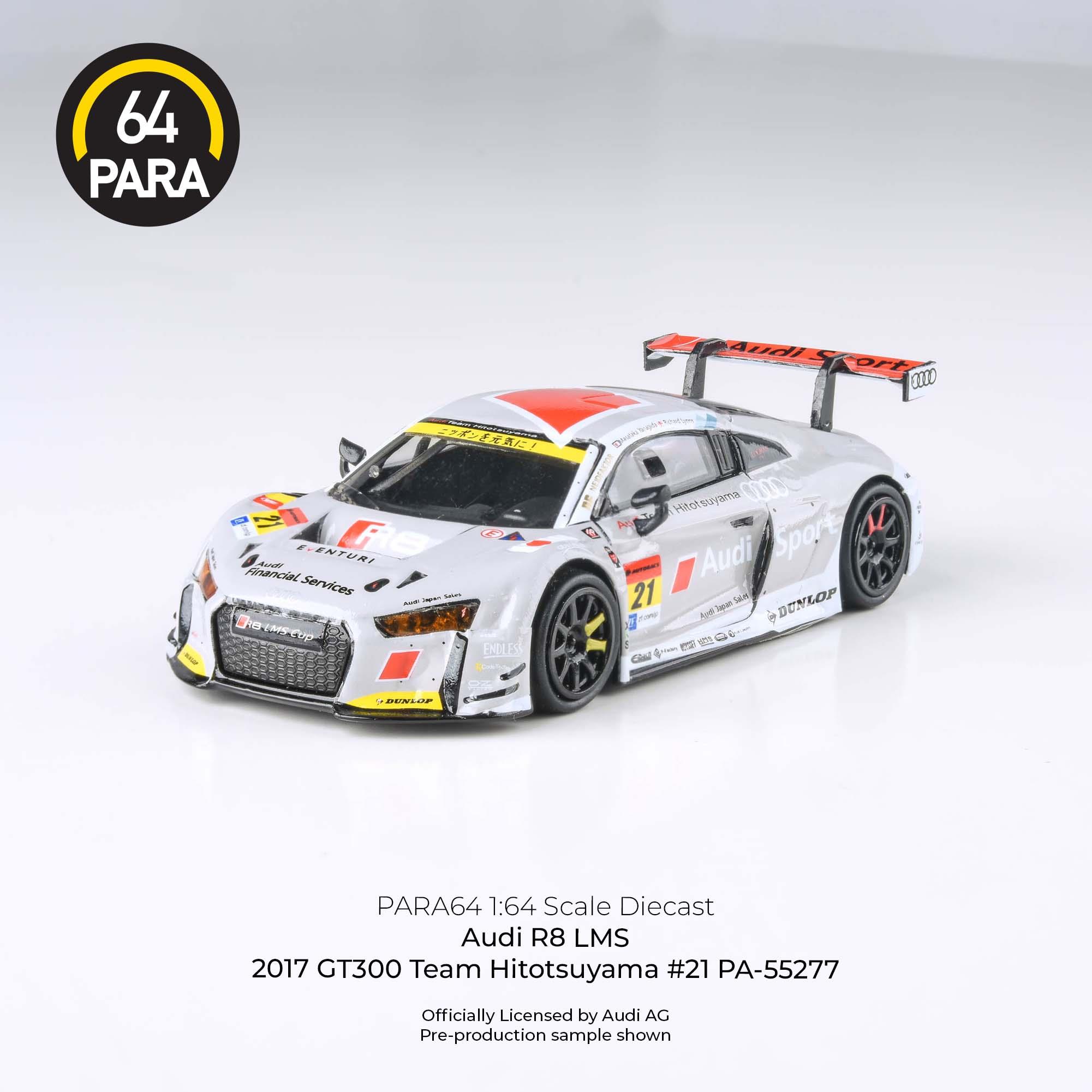 Para64 Audi R8 LMS 2017 GT 300 Team Hitotsuyama #21