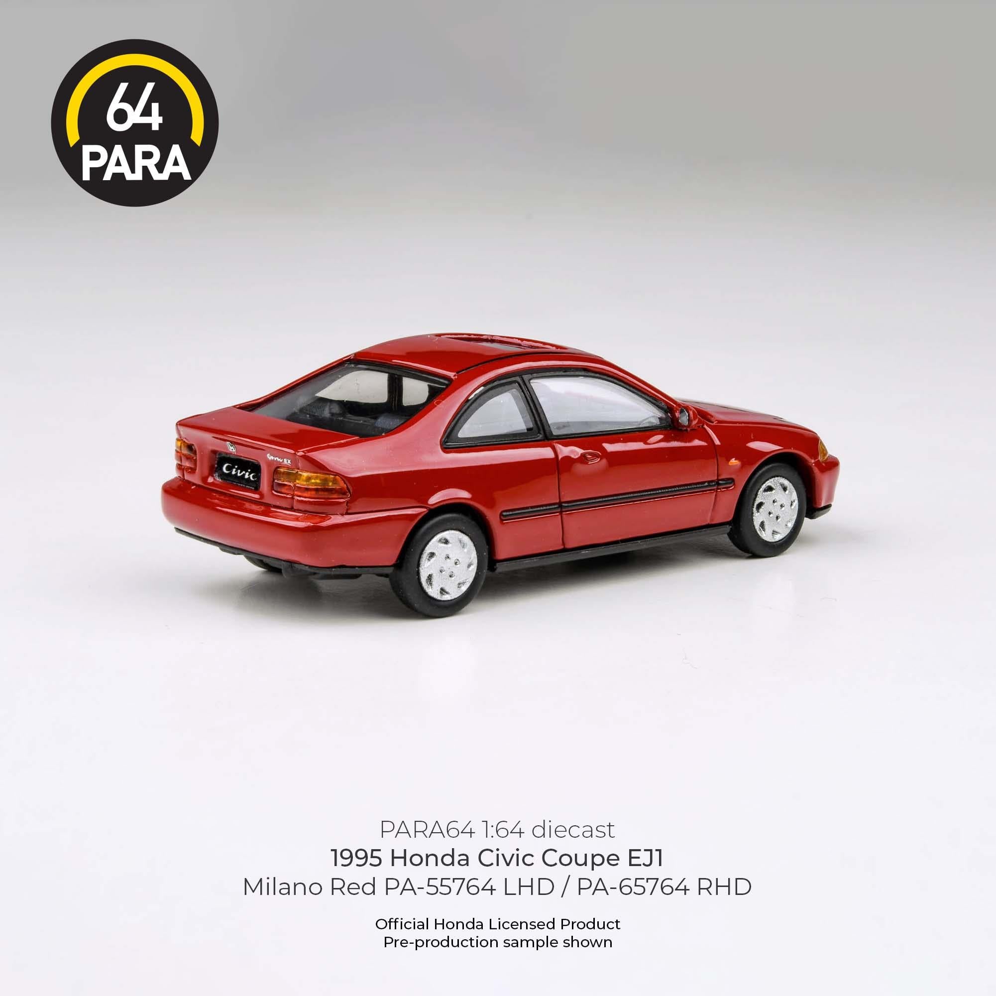 Para64 Honda Civic Coupe Ej1 1995 Milano Red