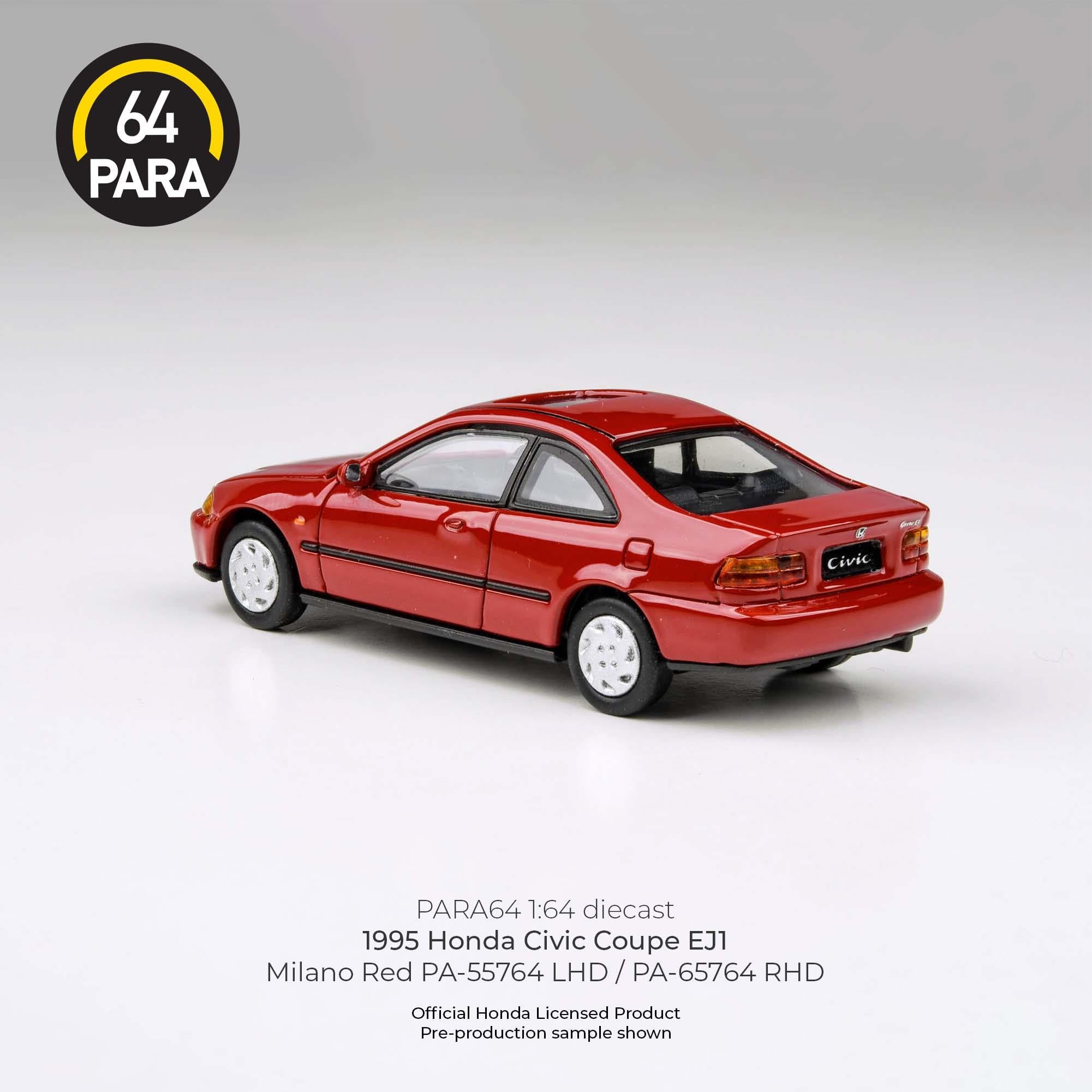 Para64 Honda Civic Coupe Ej1 1995 Milano Red