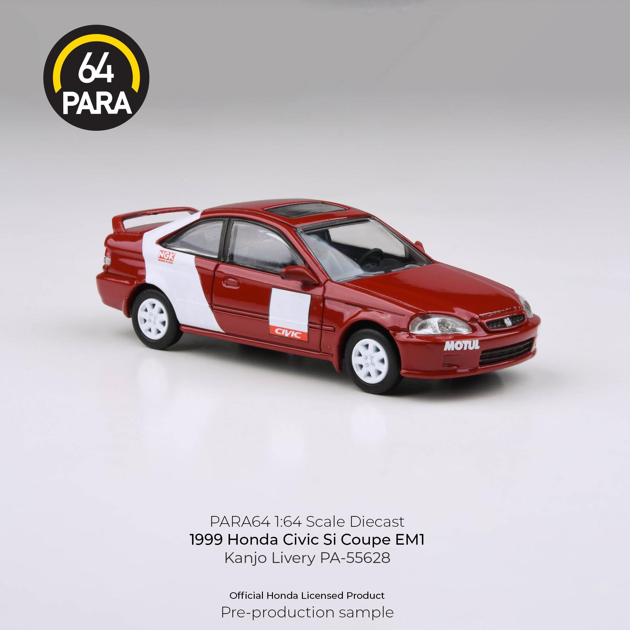 Para64 Honda Civic Si EM1 1999 Kanjo Livery
