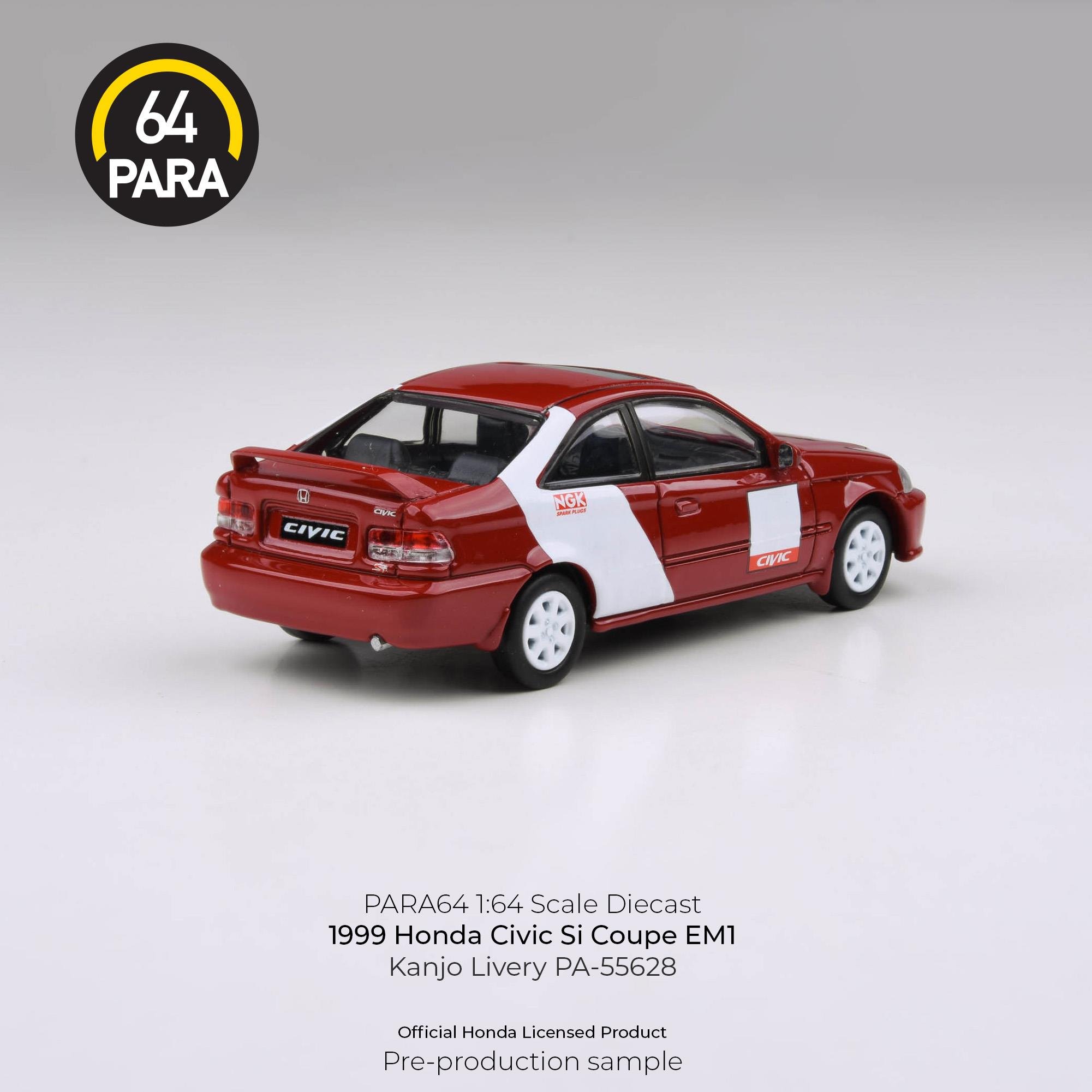 Para64 Honda Civic Si EM1 1999 Kanjo Livery