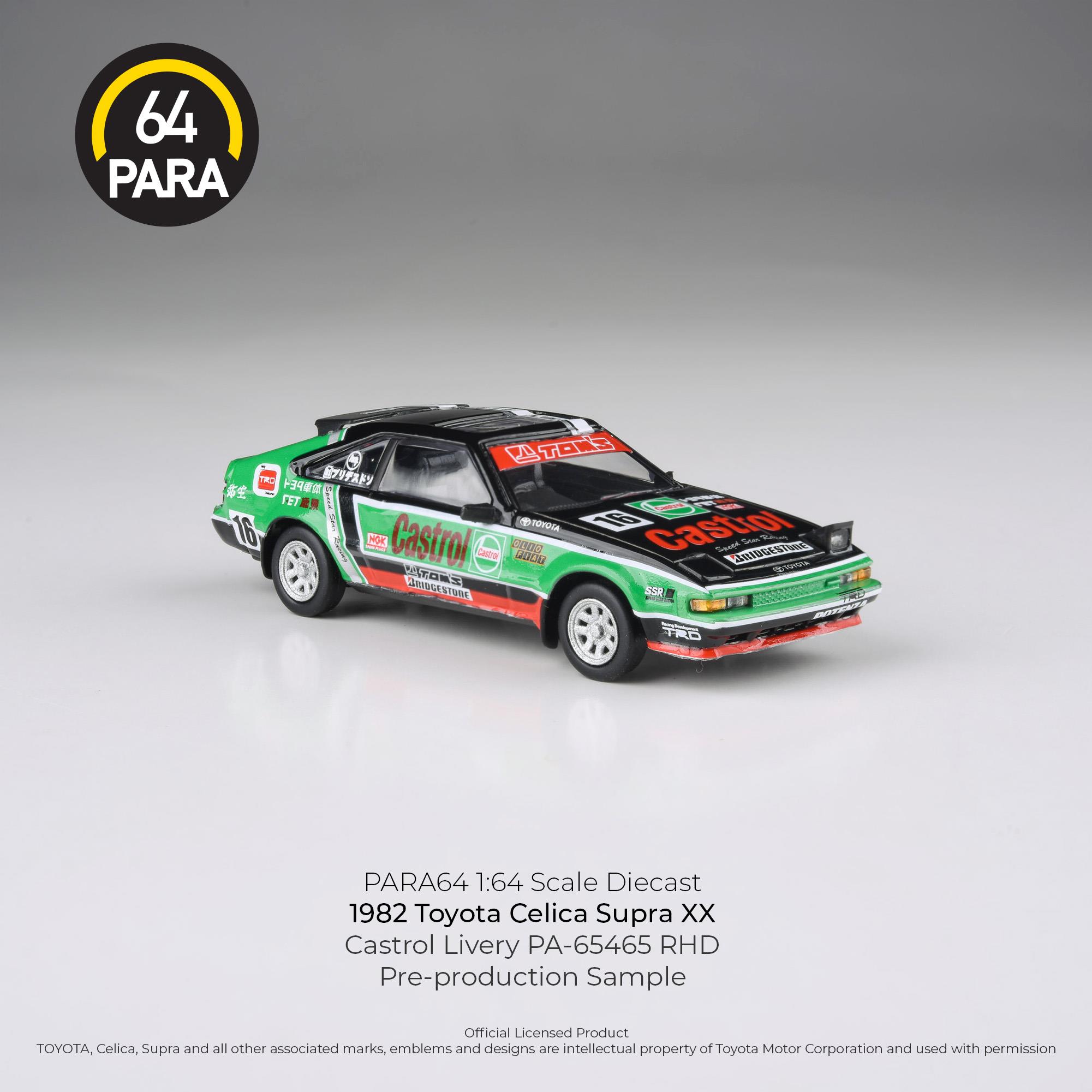 Para64 Toyota Celica Supra XX 1984 Castrol Livery