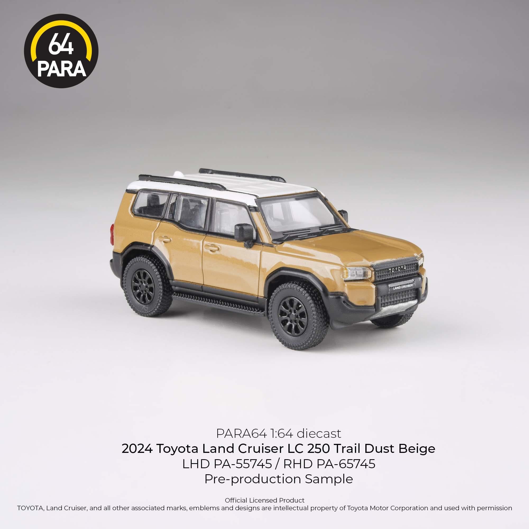 Para64 Toyota Land Cruiser 250 2024 Prado Trail Dust Beige