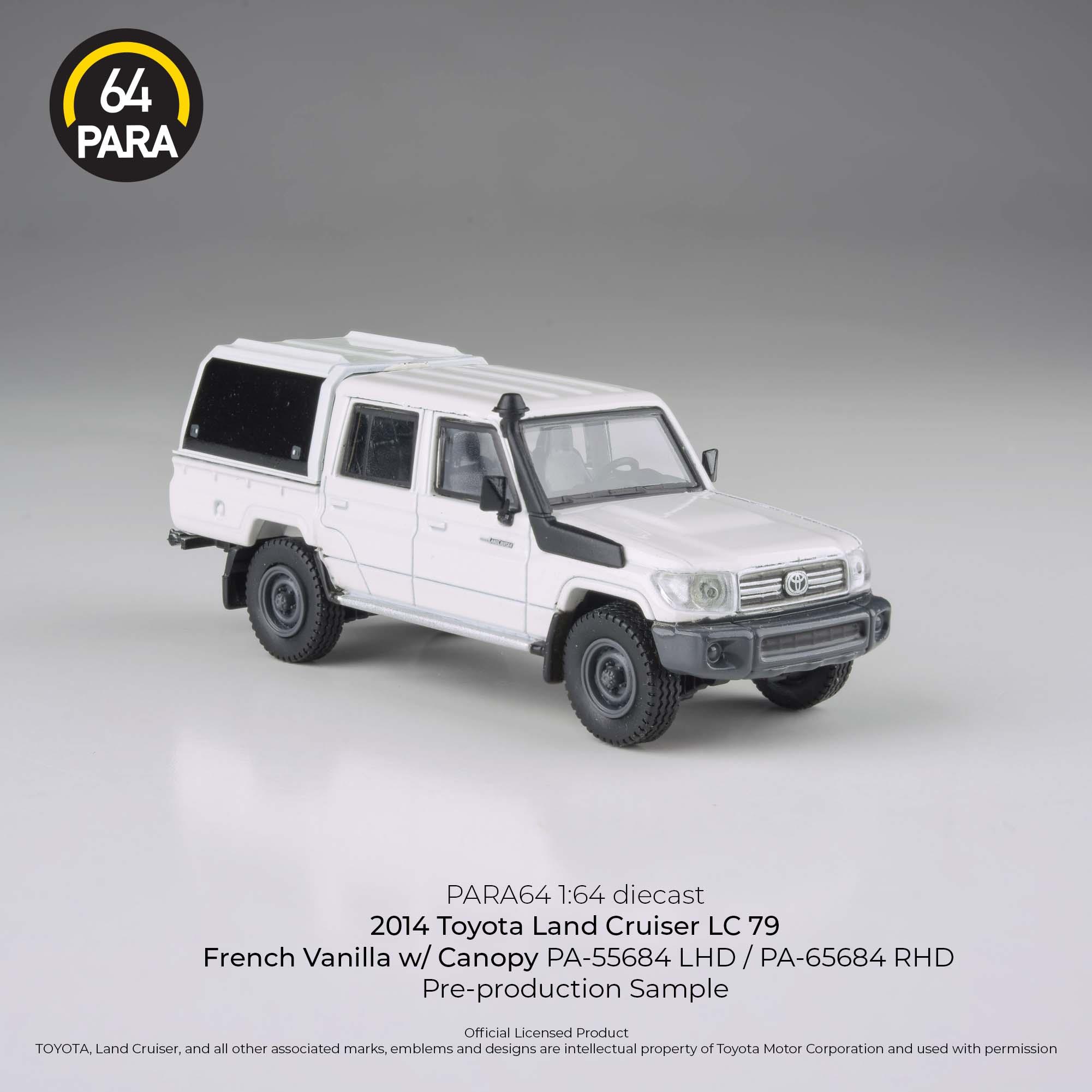 Para64 Toyota Land Cruiser LC 79 2012 French Vanilla with Canopy