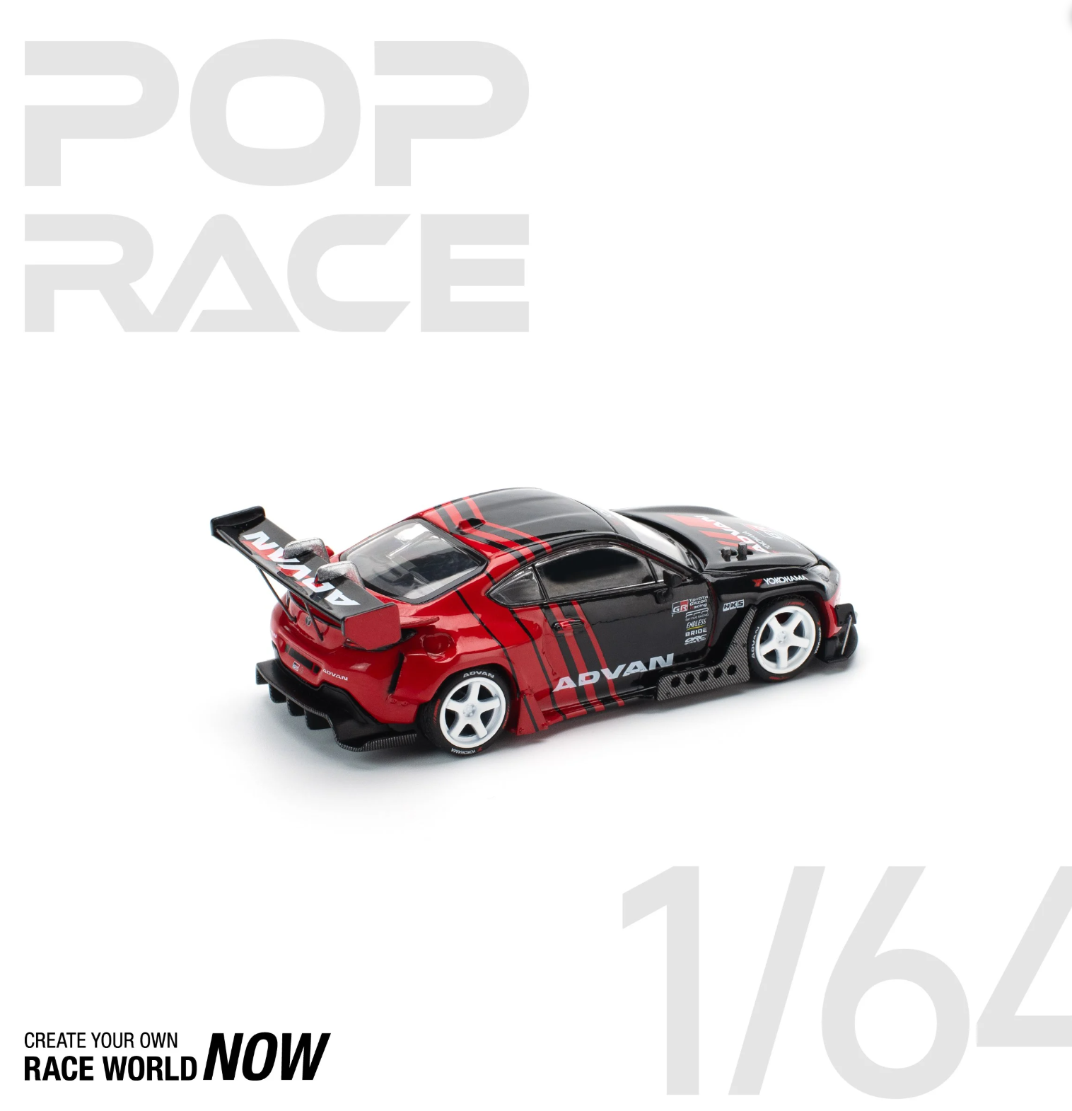 Pop Race Pandem Toyota GR86 Supra Advan