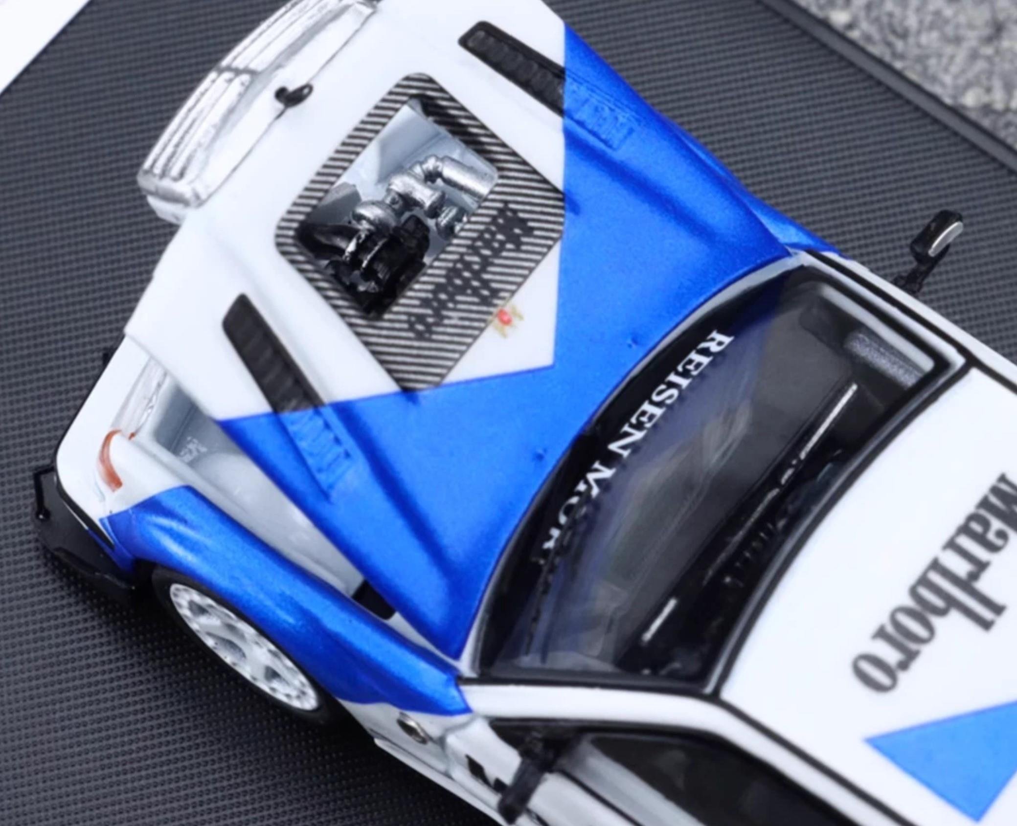Rhino Model Mercedes Benz 190E w201 Marlboro Blue