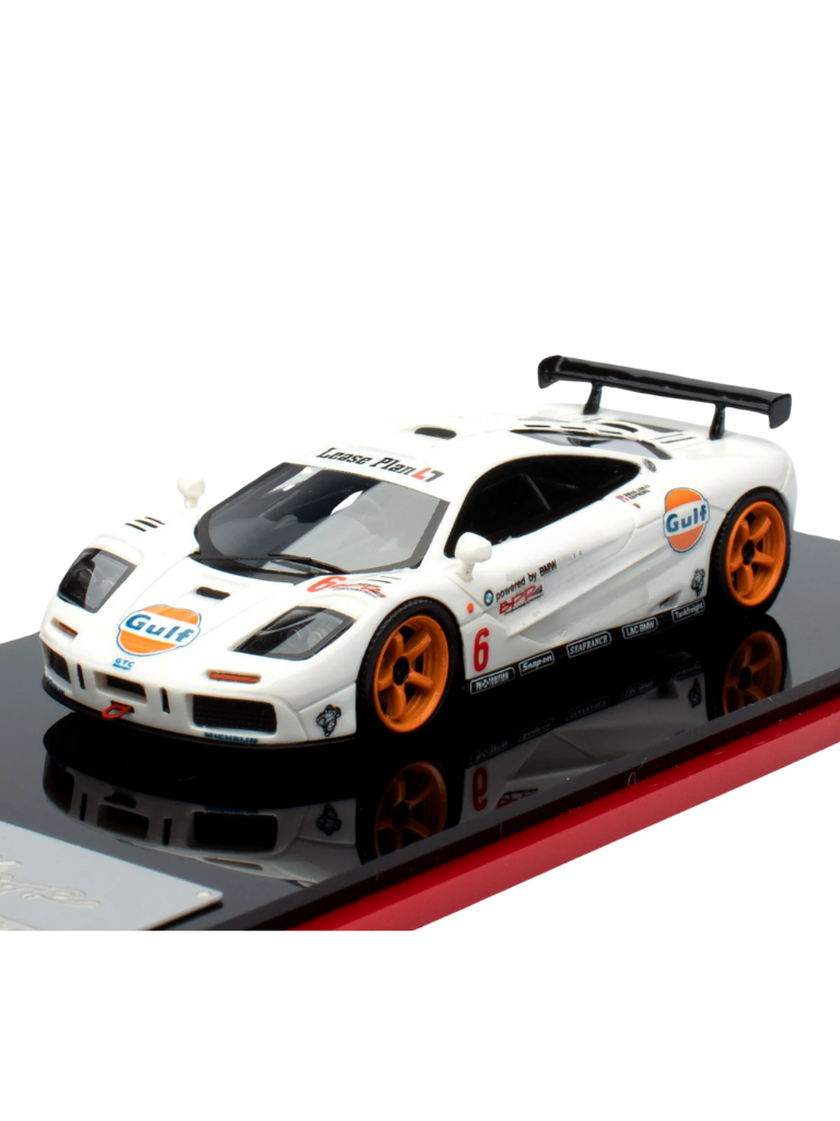 Scale Mini McLaren F1 GTR Gulf White