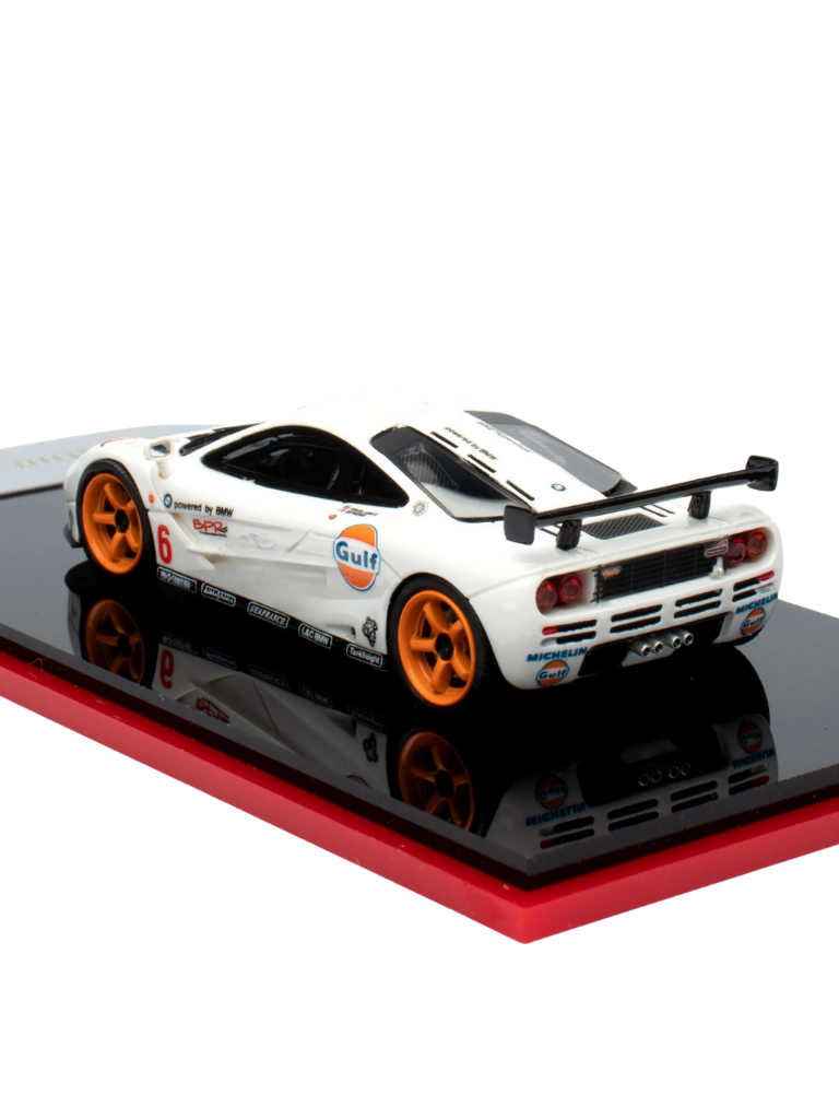 Scale Mini McLaren F1 GTR Gulf White