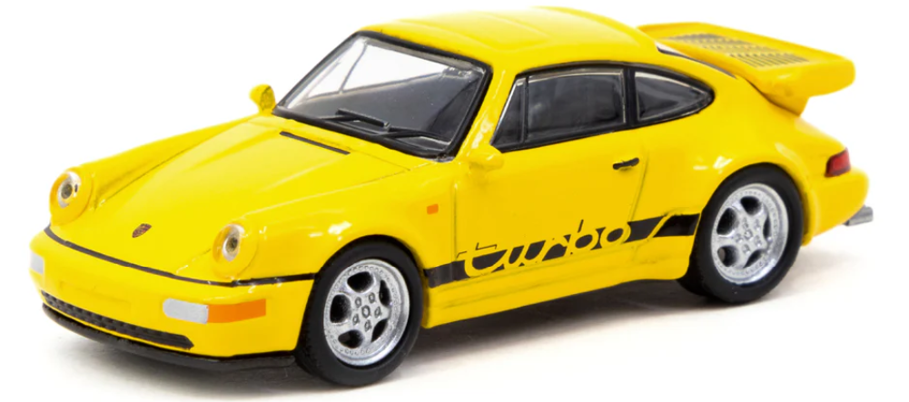 Schuco Tarmac Works Porsche 911 Turbo Yellow