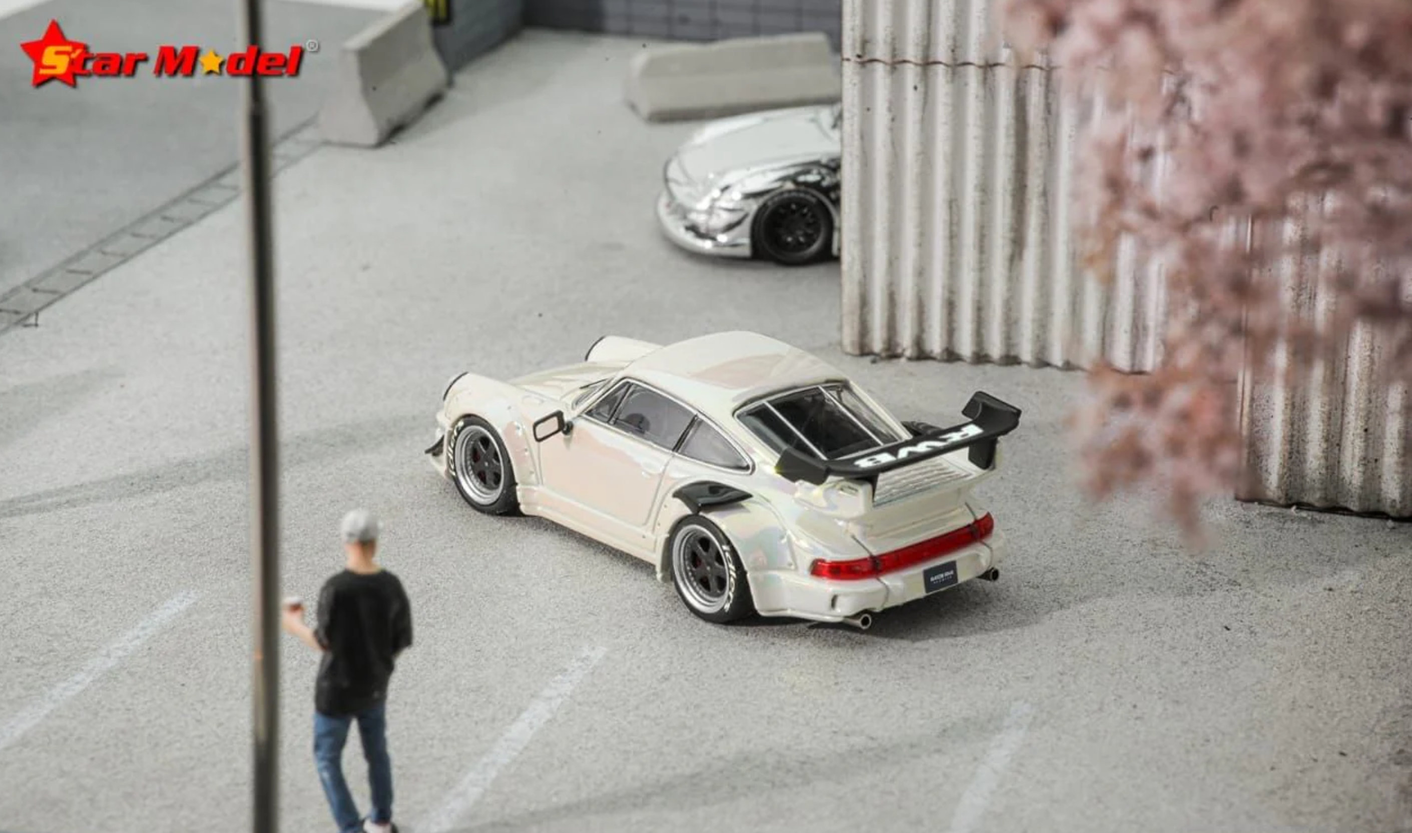 Star Model Porsche RWB 964 Pearl White