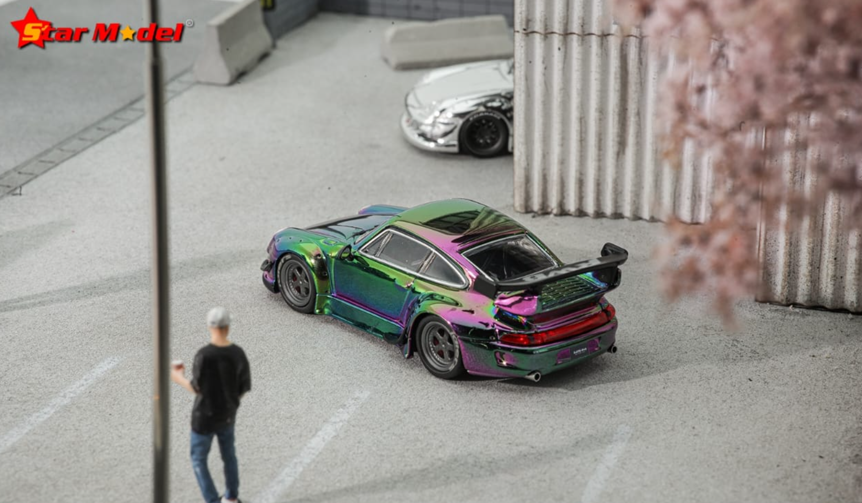 Star Model Porsche RWB 993 Chamelon