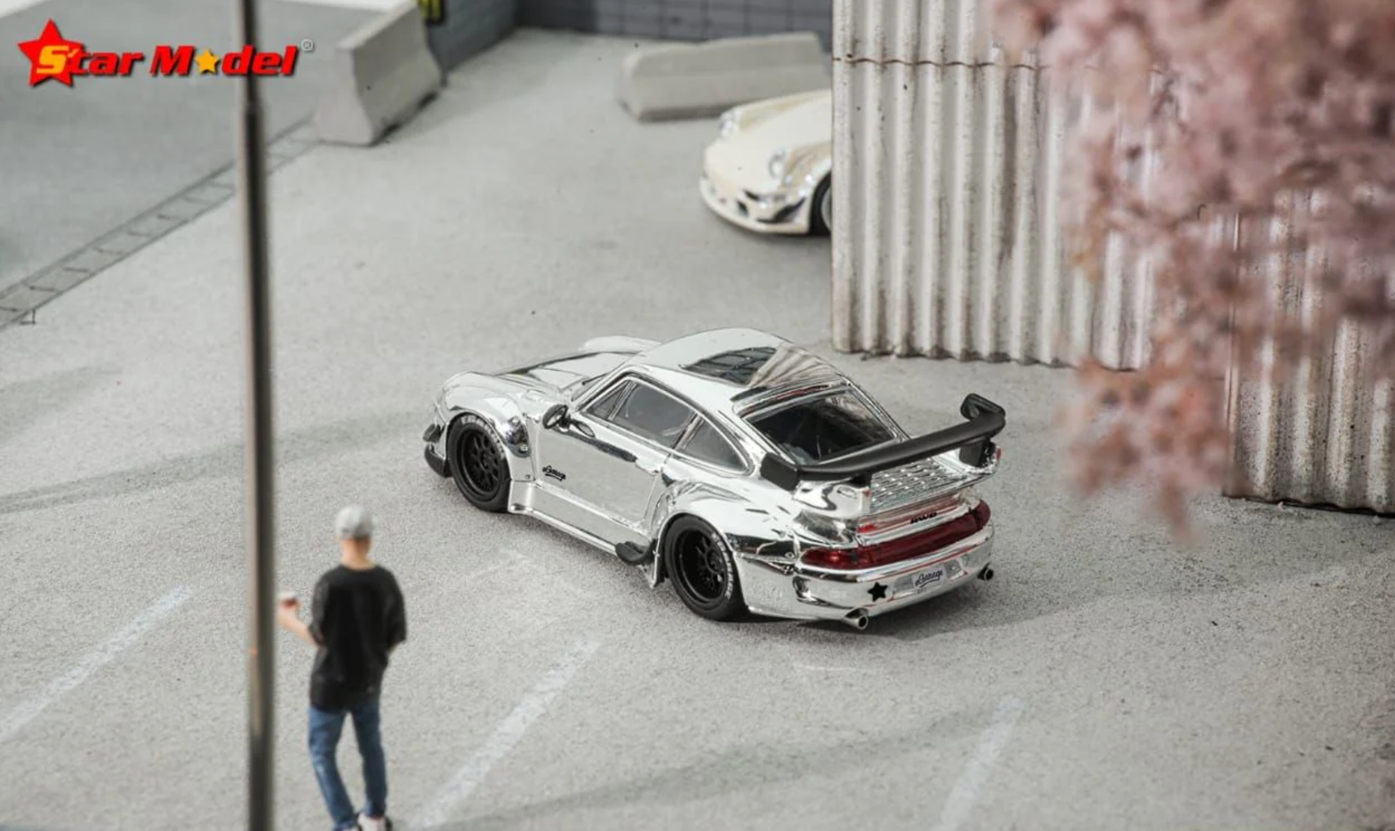 Star Model Porsche RWB 993 Silver