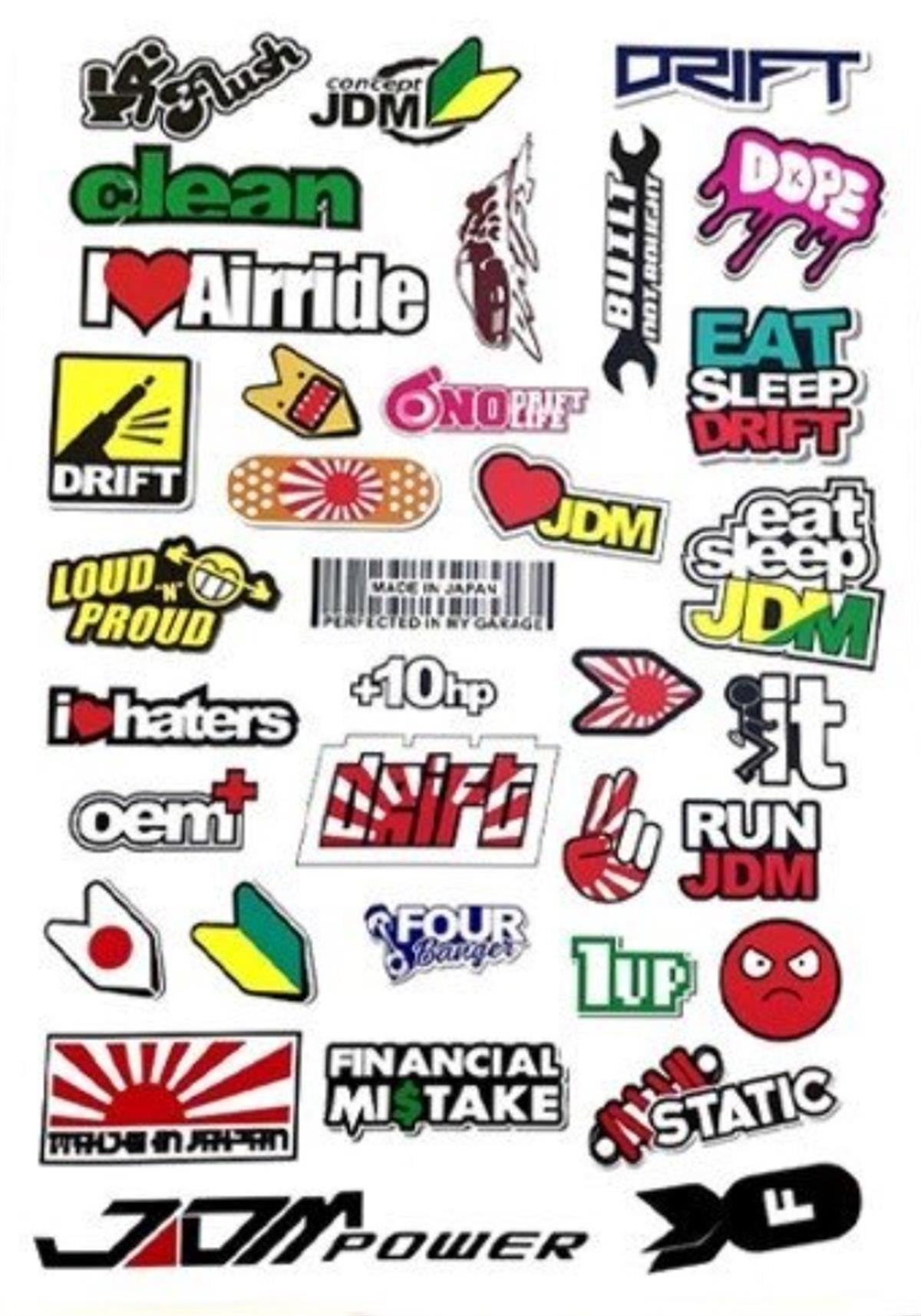 Sticker Flush