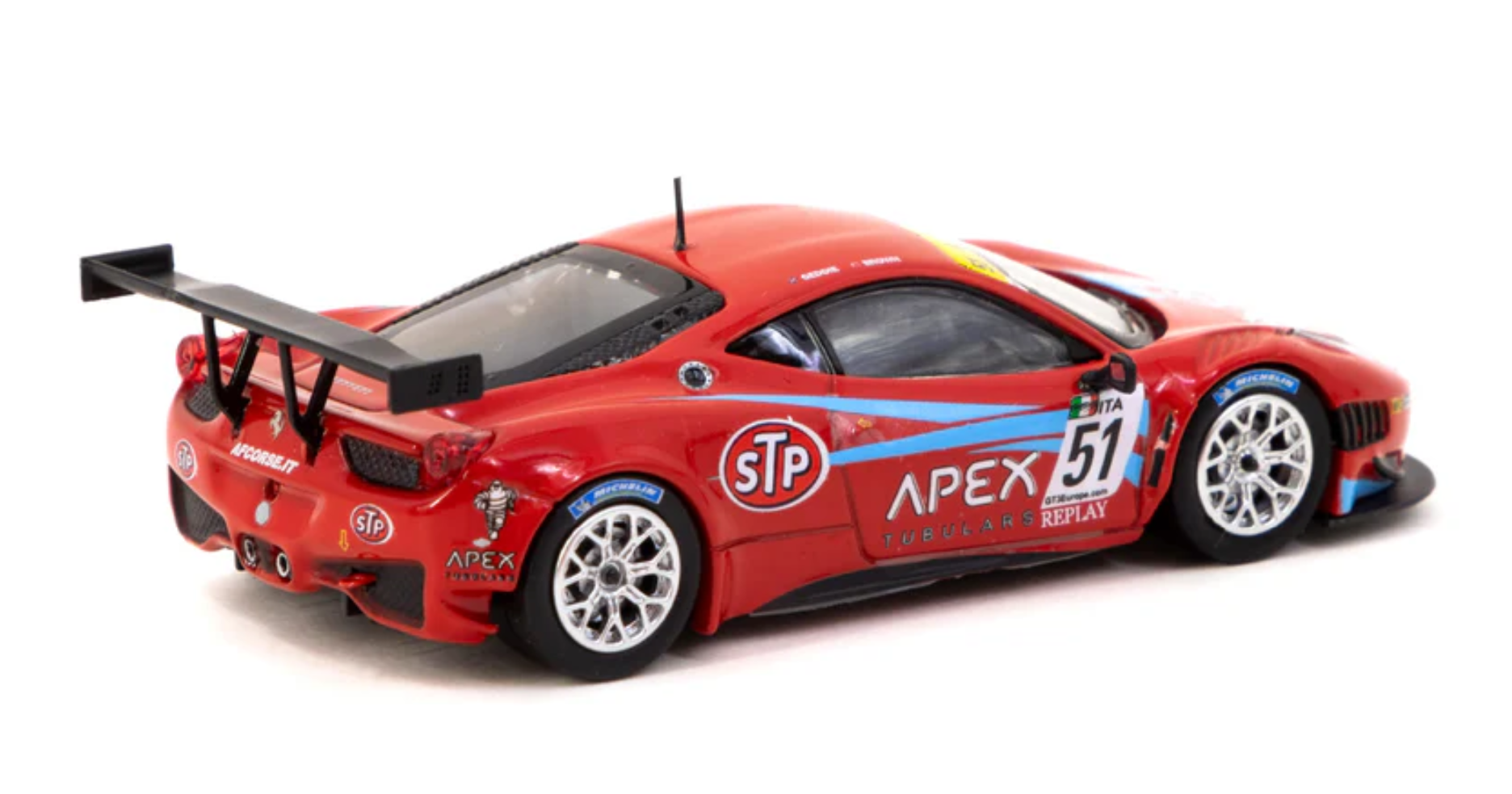 Tarmac Works Ferrari 458 italia GT3 FIA GT3 Europe 2011 D.Brown G.Geddie