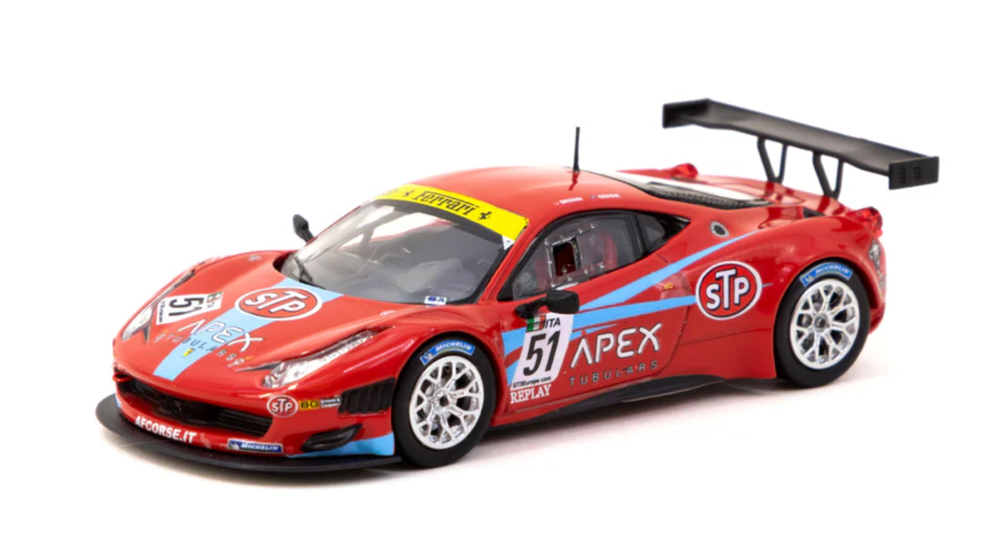 Tarmac Works Ferrari 458 italia GT3 FIA GT3 Europe 2011 D.Brown G.Geddie