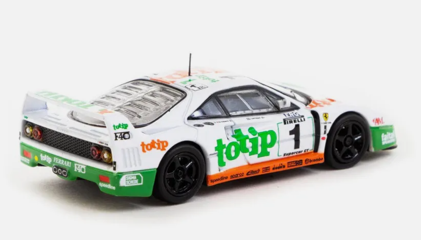 Tarmac Works Ferrari F40 GT italian GT Championship 1994 Amore Larrauri