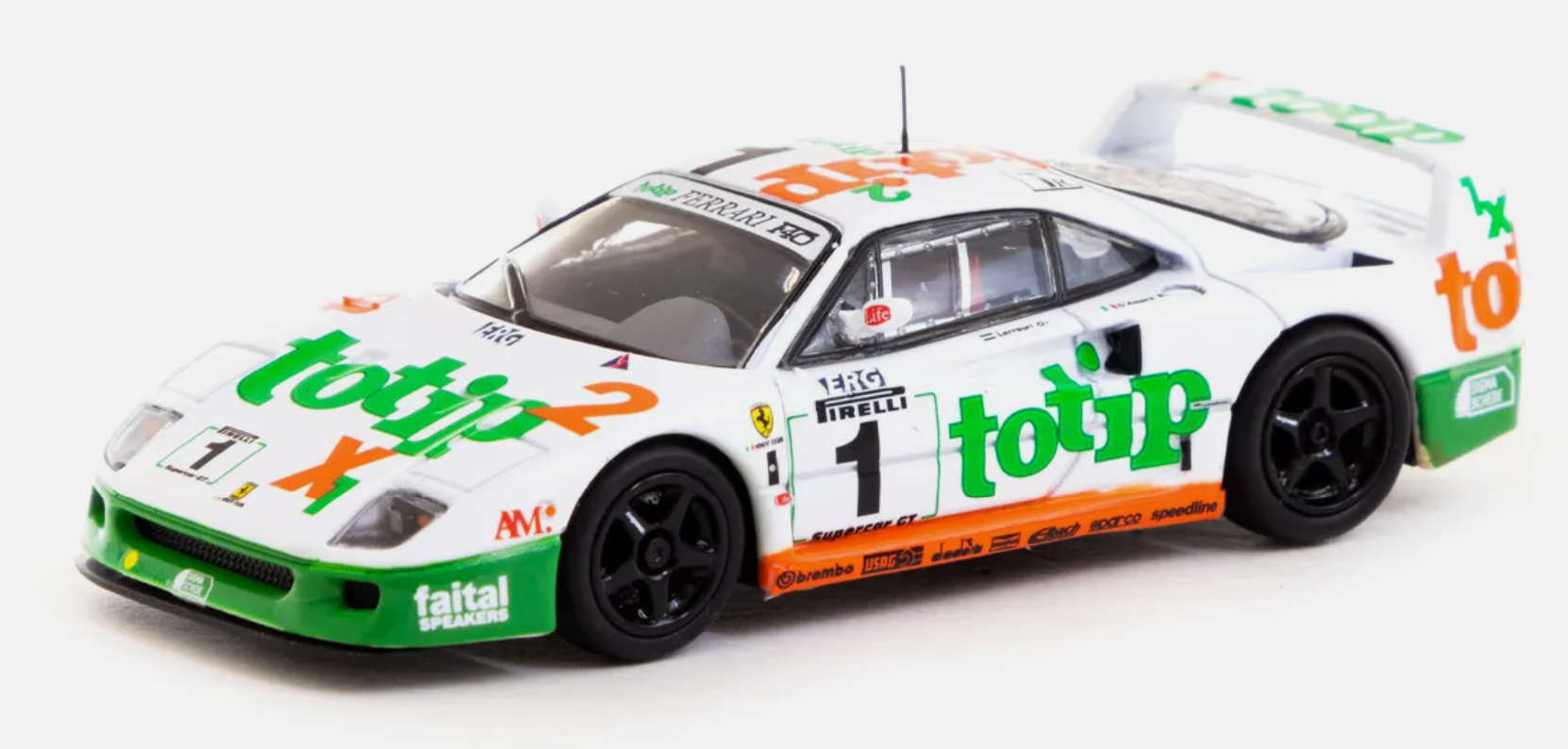 Tarmac Works Ferrari F40 GT italian GT Championship 1994 Amore Larrauri