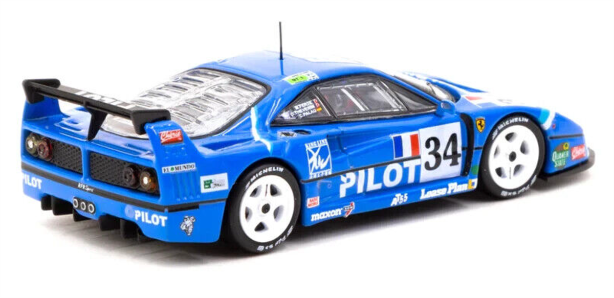 Tarmac Works Ferrari F40 LM 24h of Le Mans 1995 M. Ferte O. Thevenin C. Palau