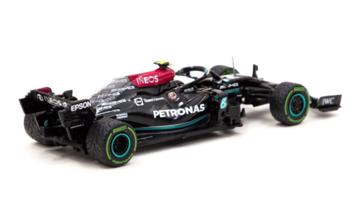 Tarmac Works Mercedes AMG F1 W12 E Performance Turkish Grand Prix 2021 Winner Valtteri Bottas