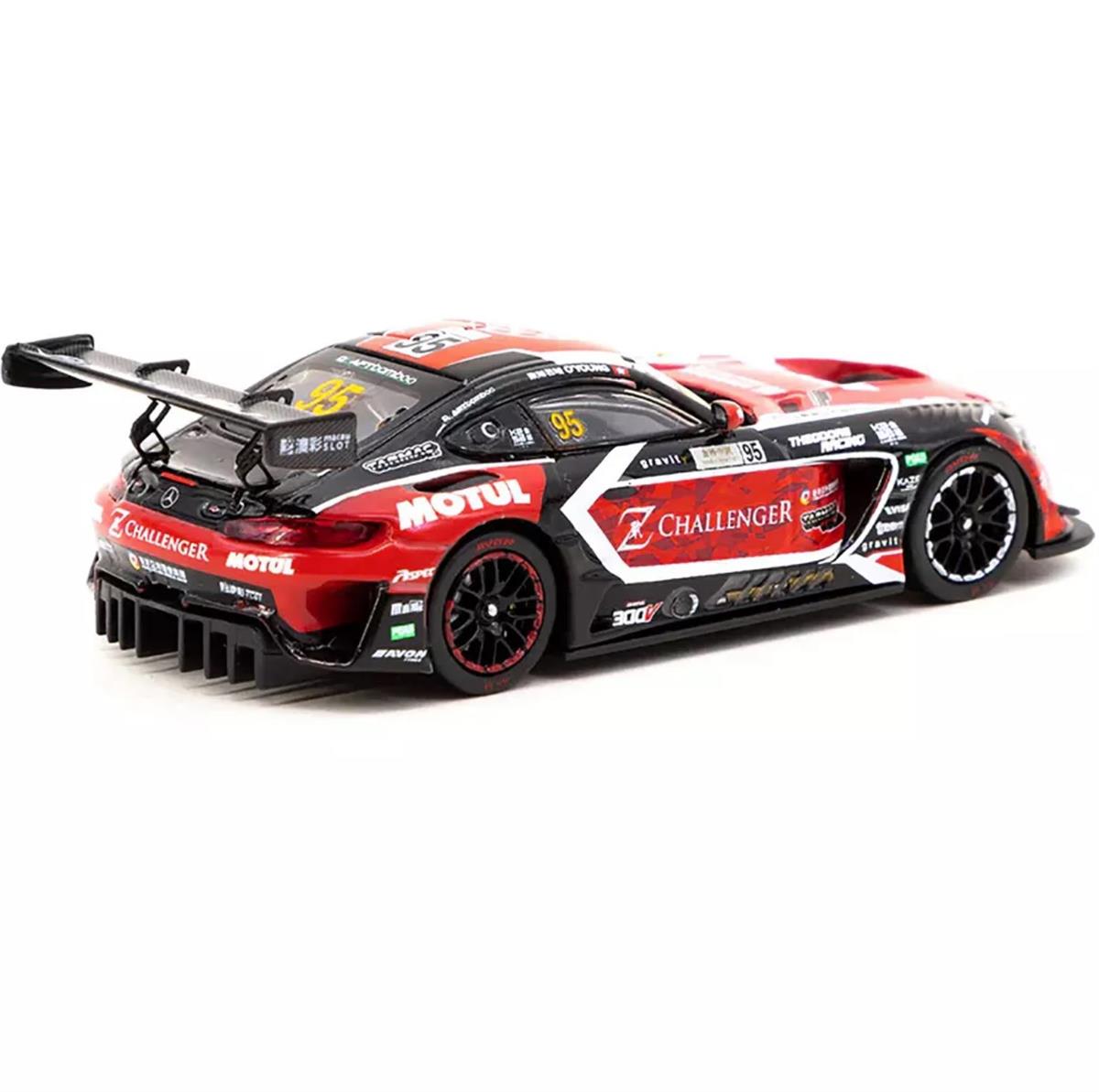 Tarmac Works Mercedes AMG GT3 Macau GT Cup 2021 Race 1 Craft-Bamboo Racing Darryl O'Young