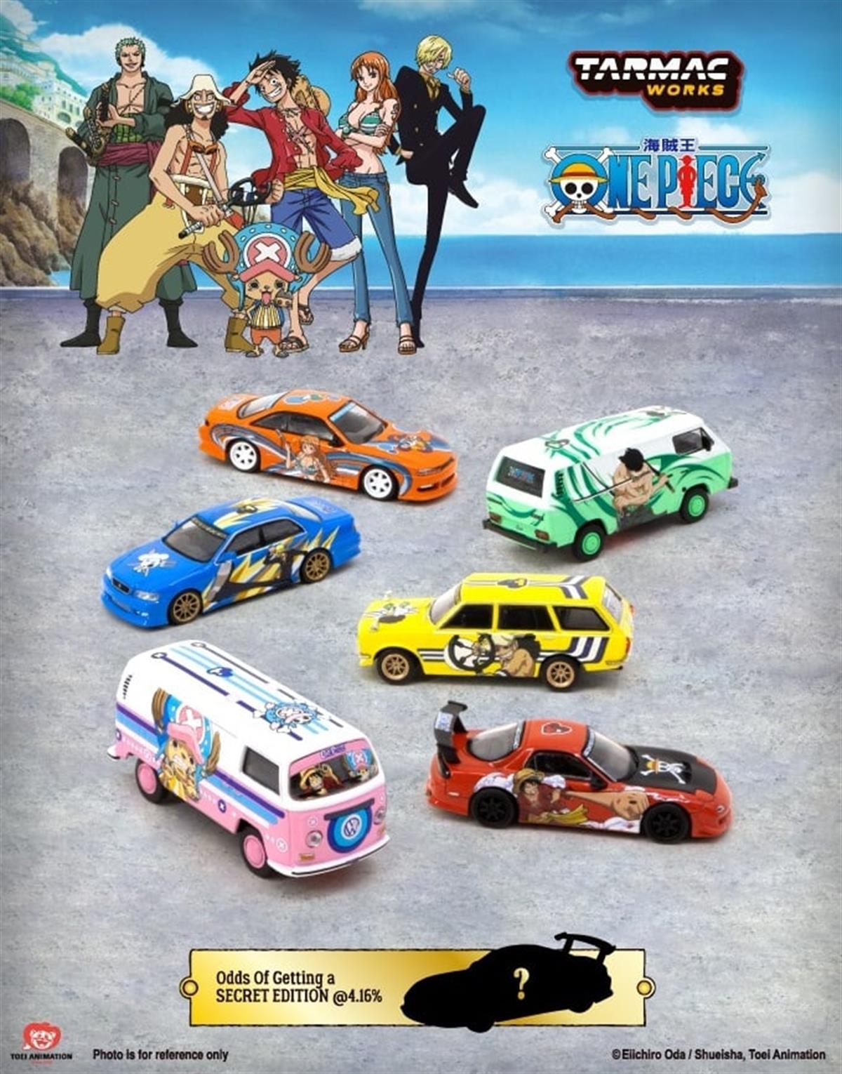 Tarmac Works OnePiece Model Car Collection Blind Box