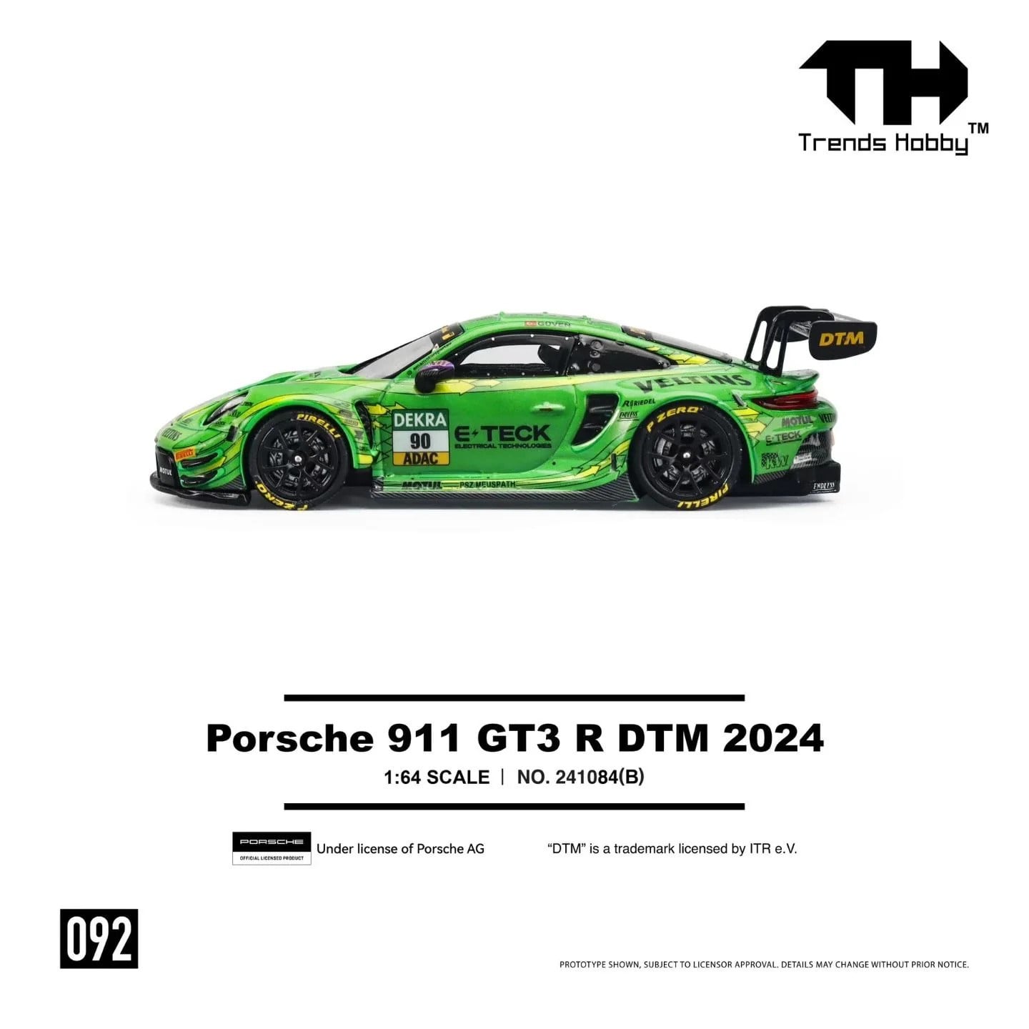 Trends Hobby Porsche 911 GT3 R Ayhancan Güven TH-#092