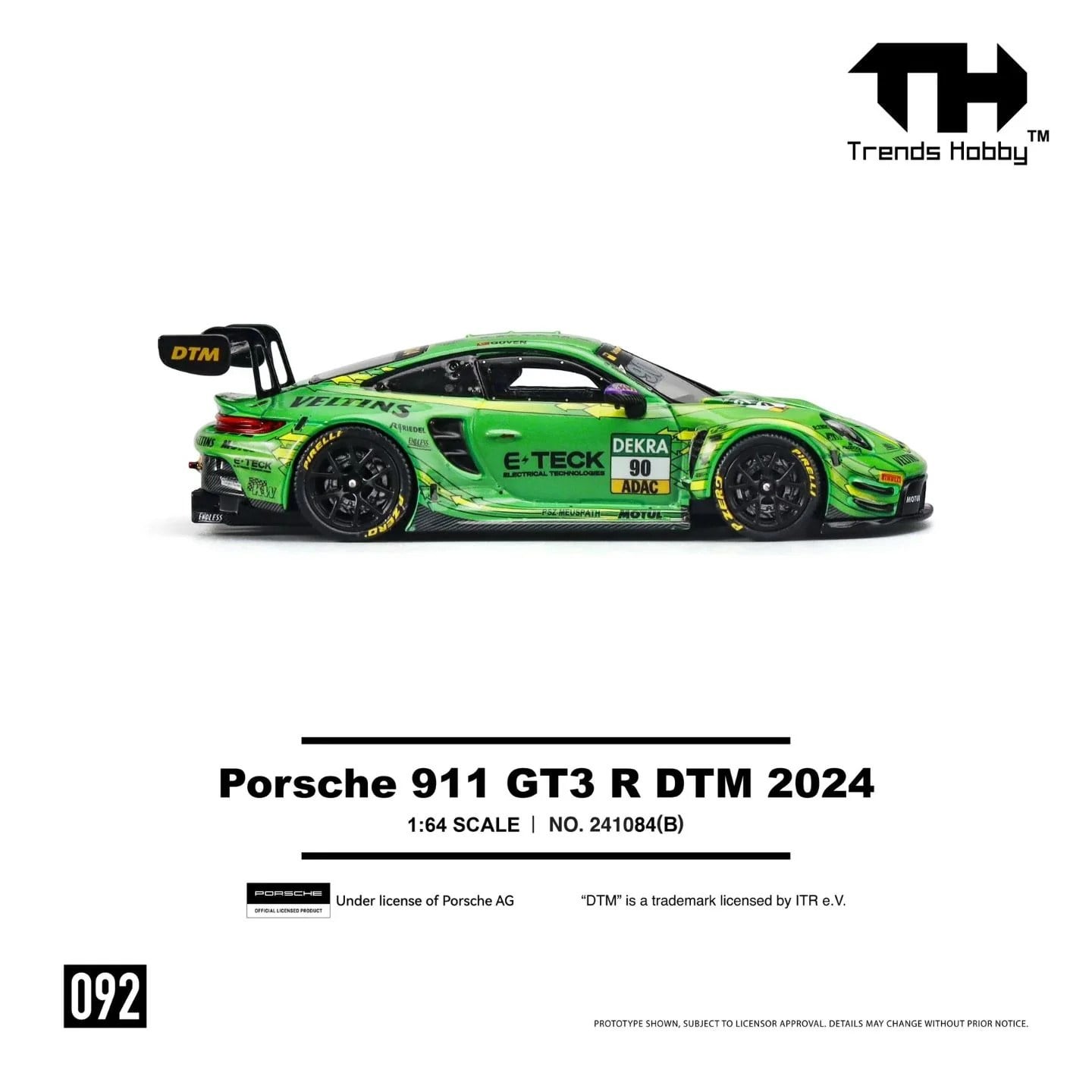 Trends Hobby Porsche 911 GT3 R Ayhancan Güven TH-#092