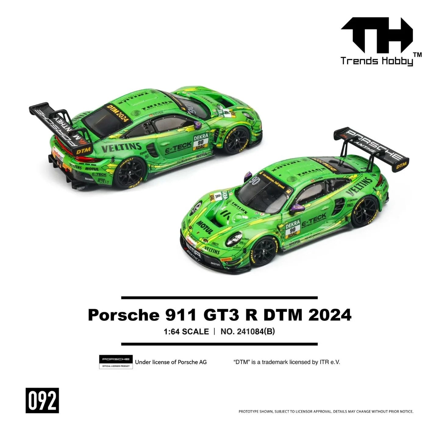 Trends Hobby Porsche 911 GT3 R Ayhancan Güven TH-#092