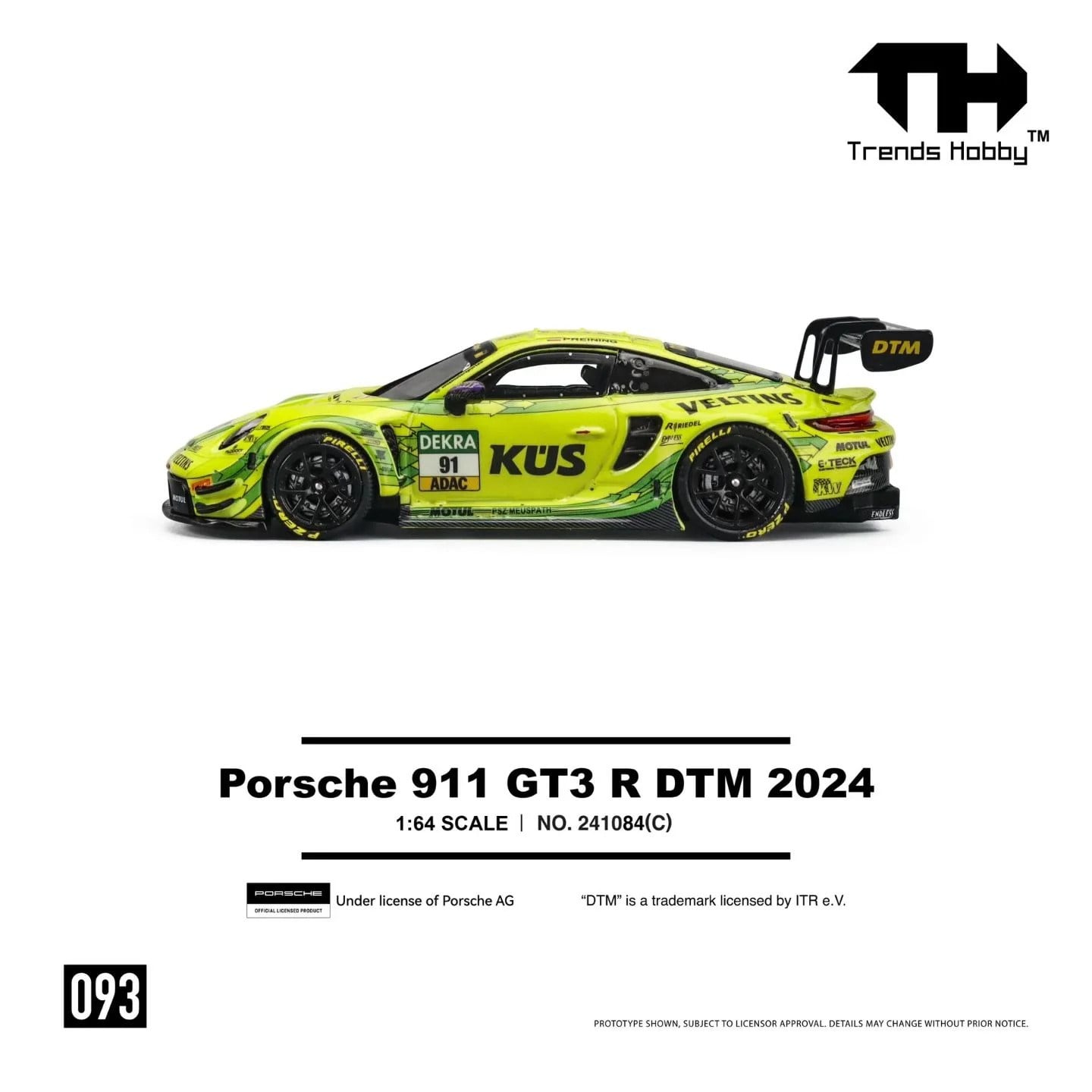 Trends Hobby Porsche 911 GT3 R TH-#093