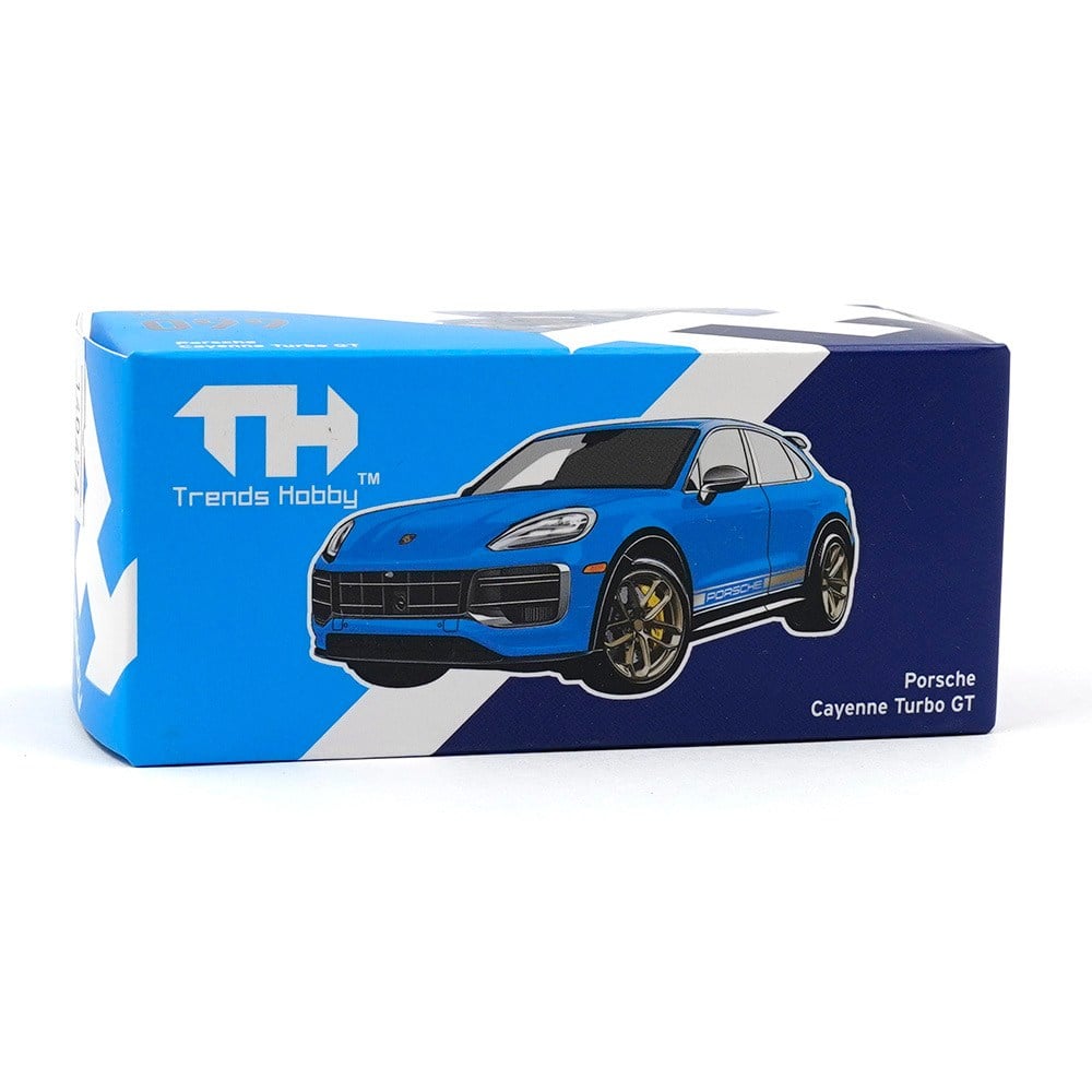 Trends Hobby Porsche Cayenne Turbo GT Blue th-#099
