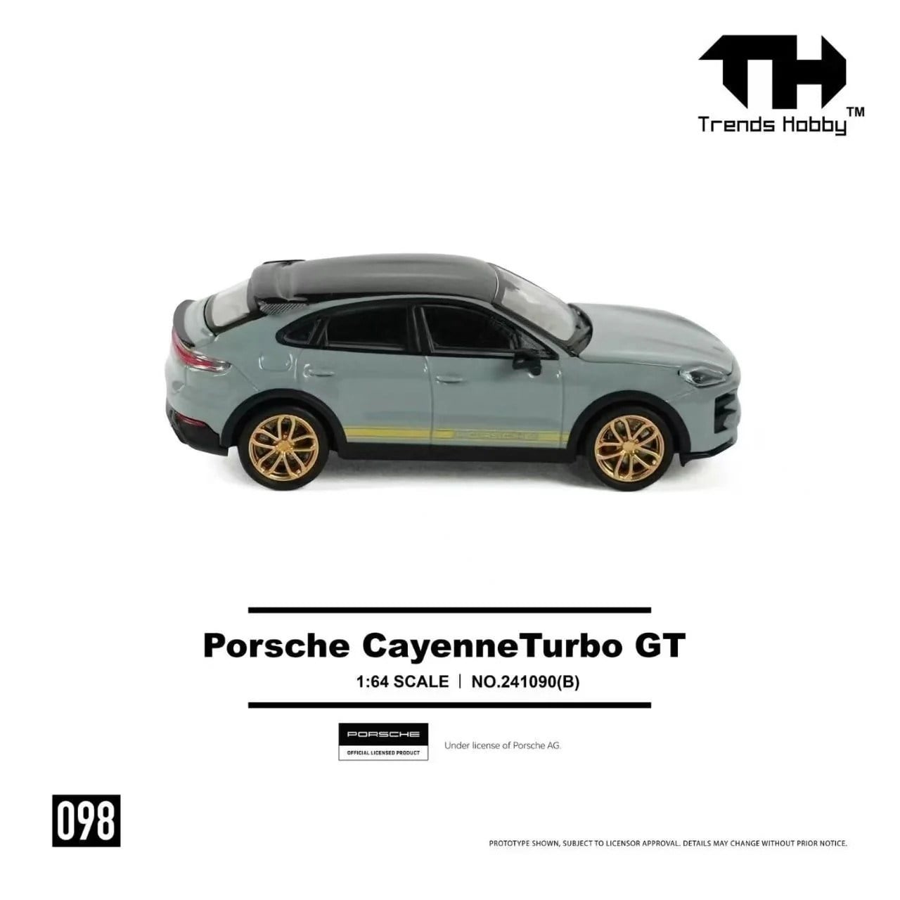 Trends Hobby Porsche Cayenne Turbo GT Silver th-#098