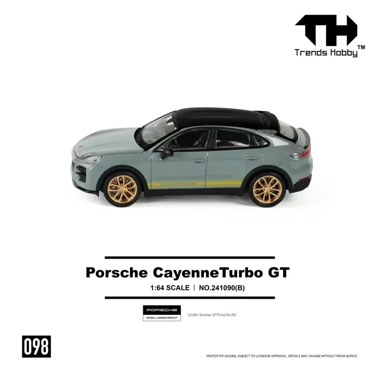Trends Hobby Porsche Cayenne Turbo GT Silver th-#098