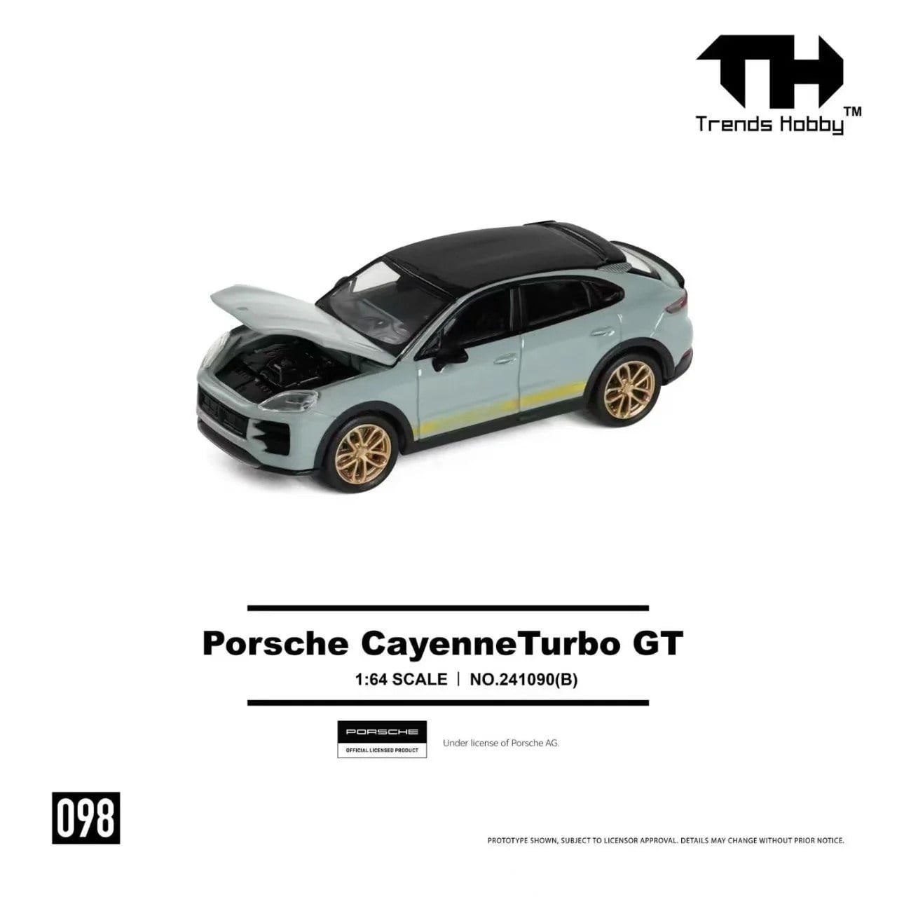 Trends Hobby Porsche Cayenne Turbo GT Silver th-#098
