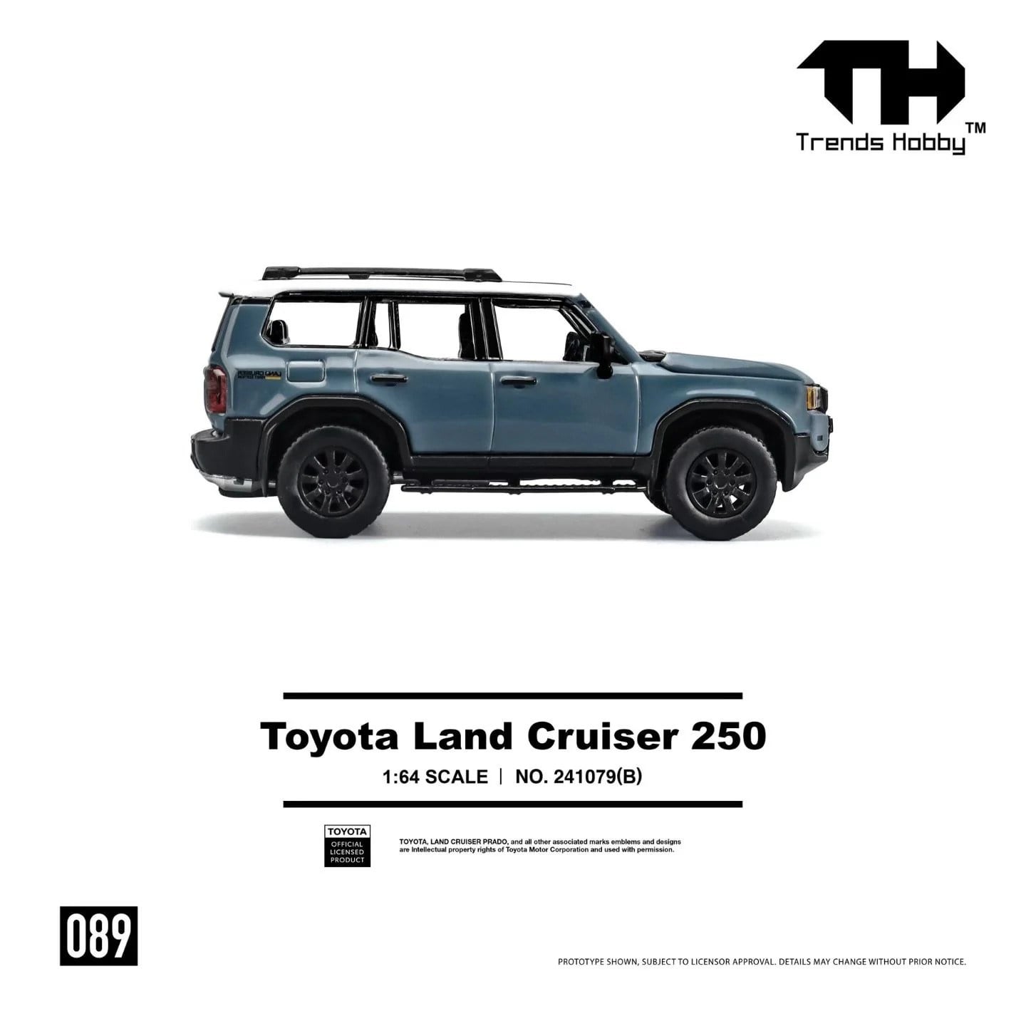 Trends Hobby Toyota Land Cruiser 250 Blue th-#089