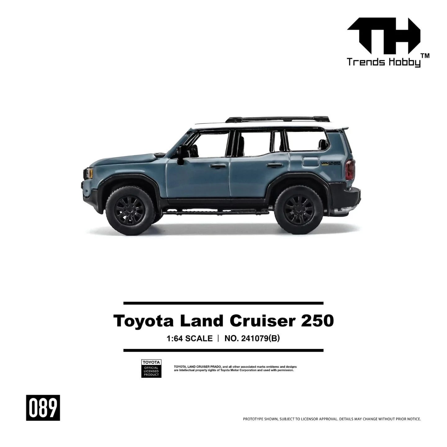 Trends Hobby Toyota Land Cruiser 250 Blue th-#089