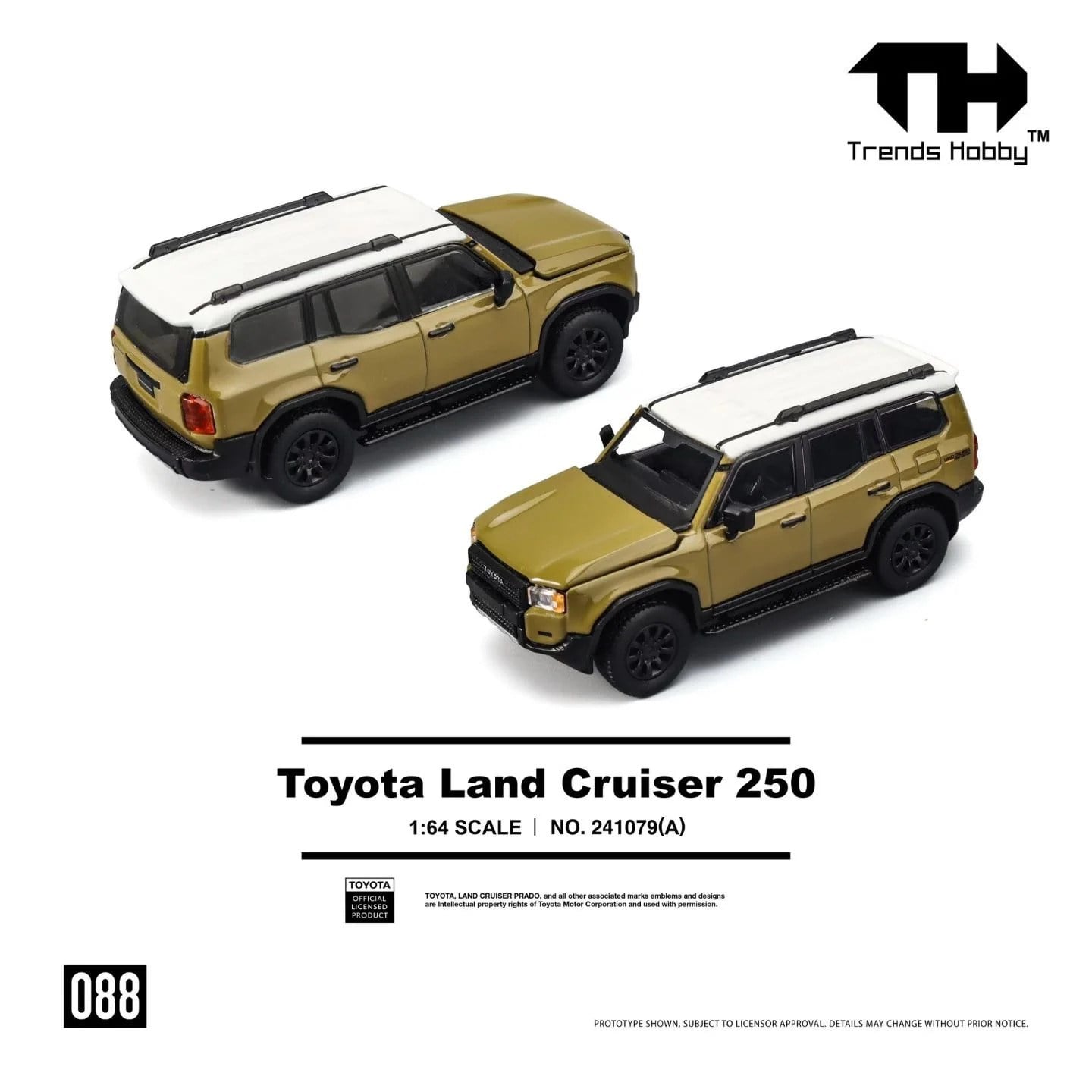 Trends Hobby Toyota Land Cruiser 250 Dust th-#088
