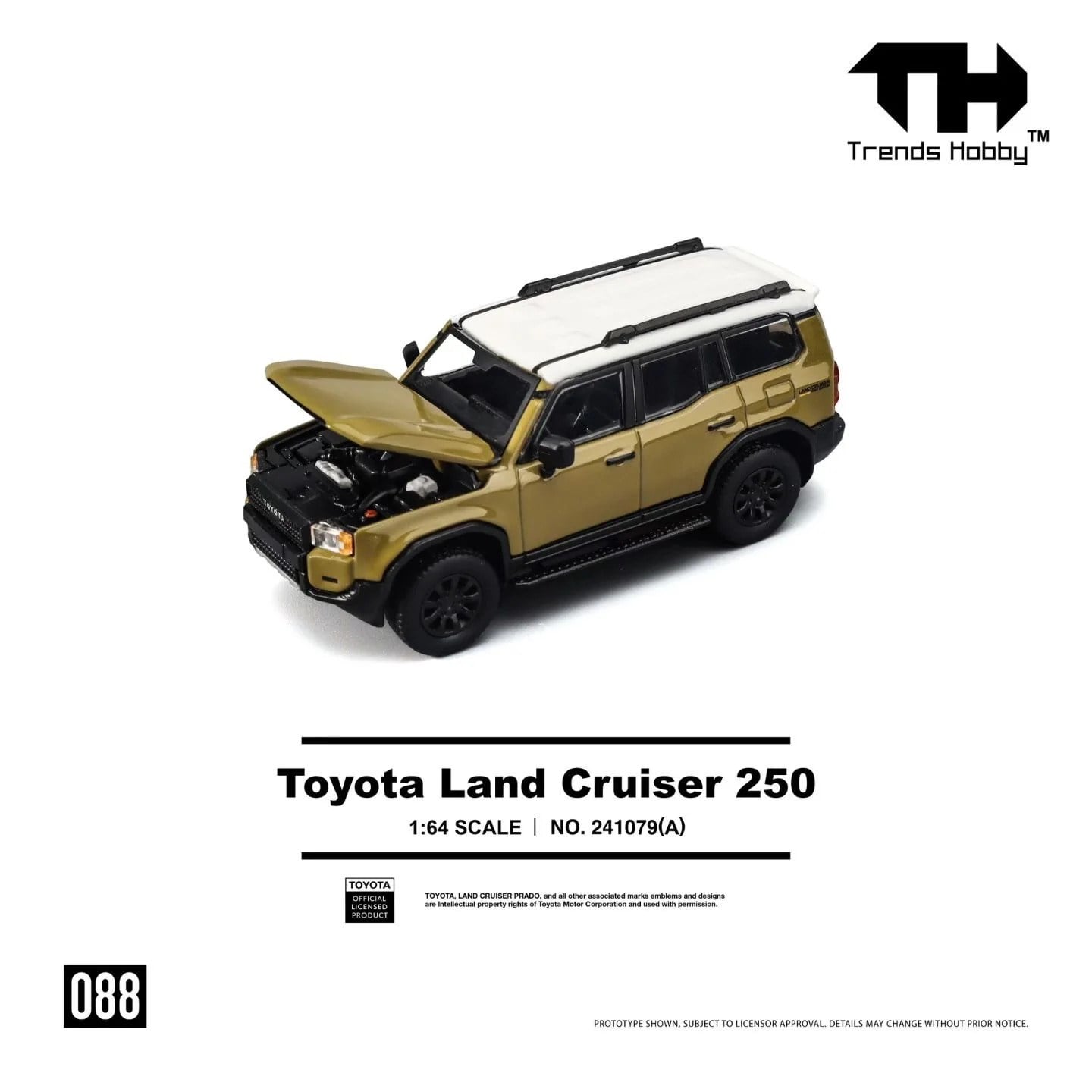 Trends Hobby Toyota Land Cruiser 250 Dust th-#088
