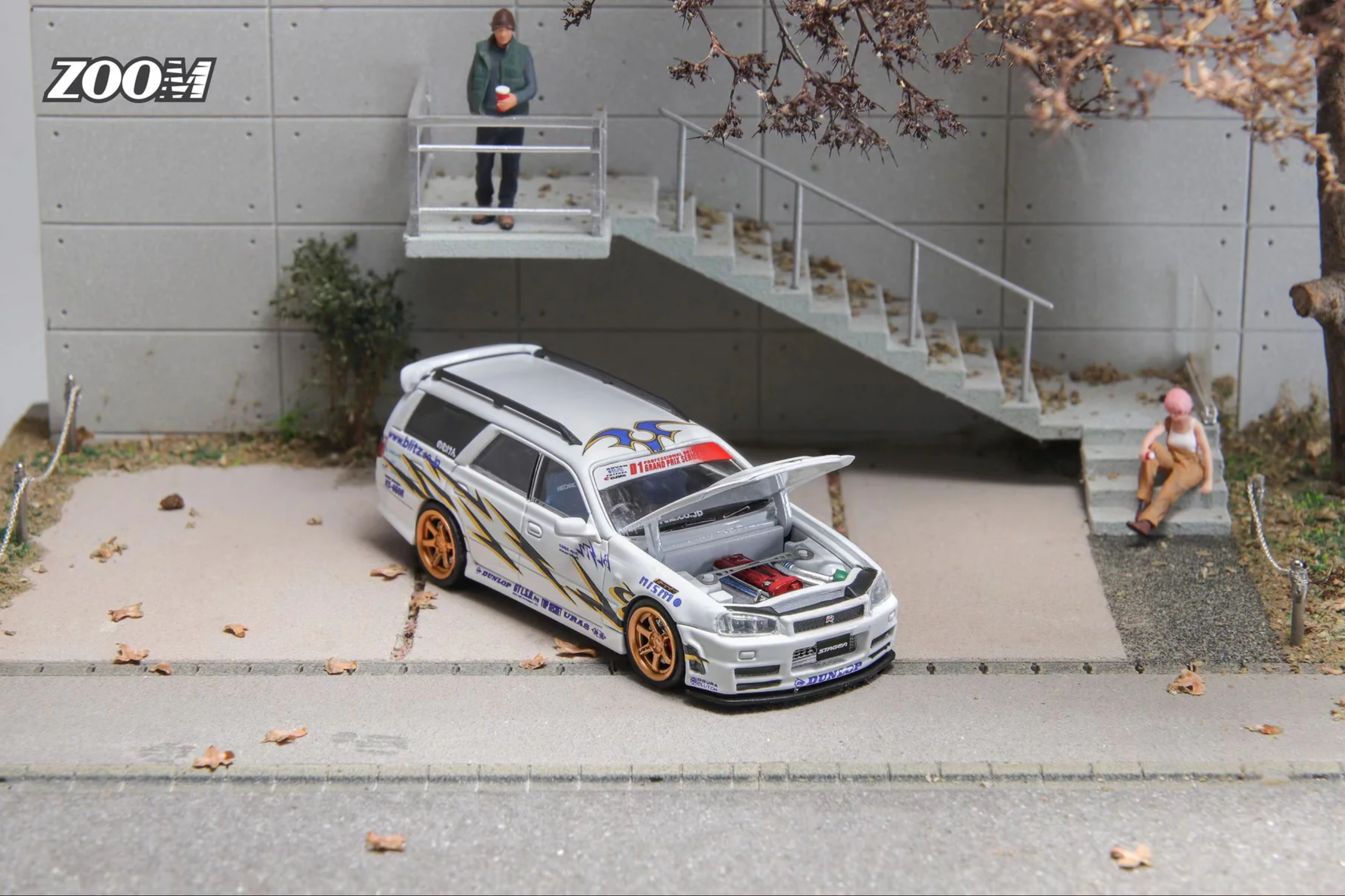 Zoom Nissan Stagea R34 Nismo Blitz