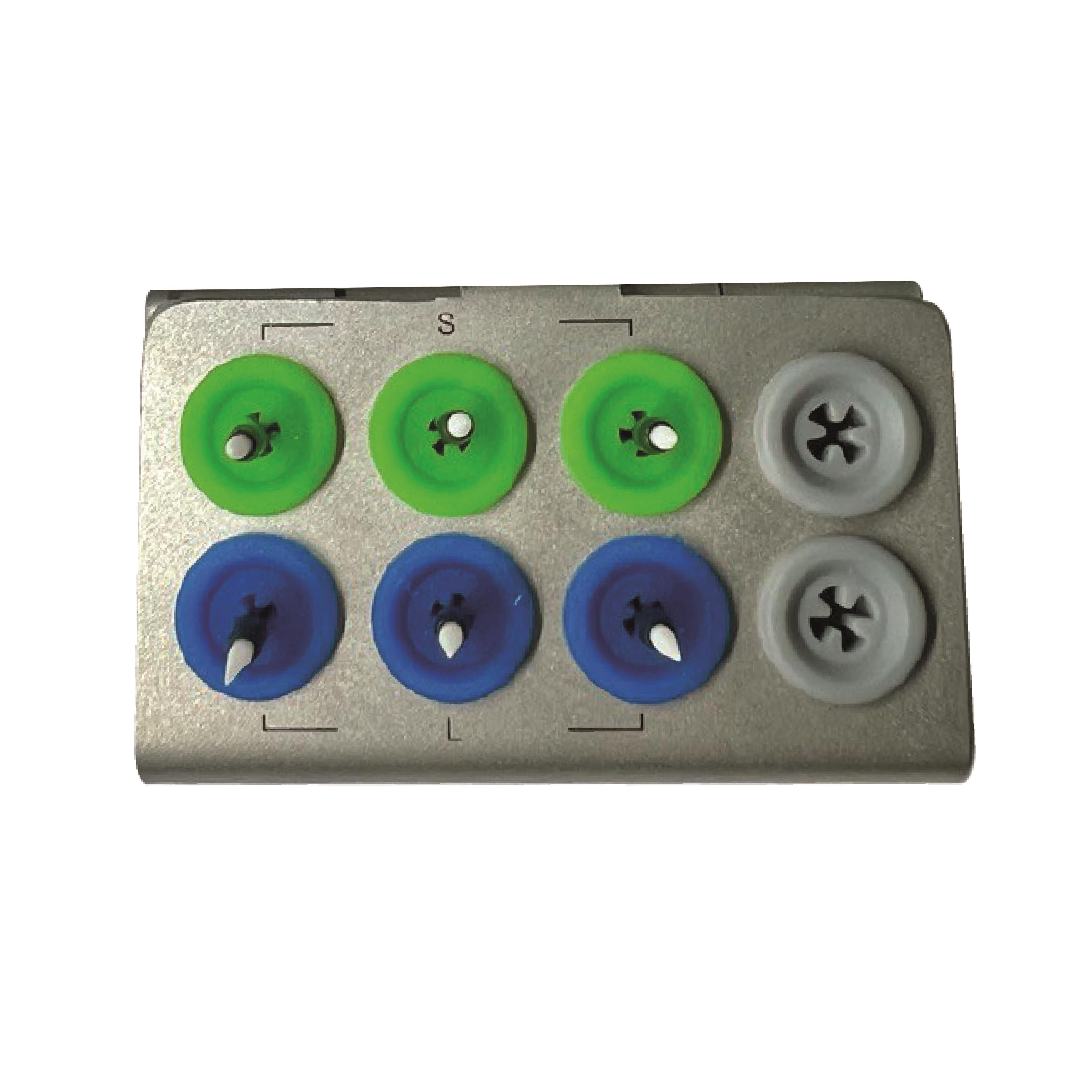 ASİDENTDENTAL STUDİO6360Zirconia TISSUE TRIMMER KIT (6ea) ZİRKON DİŞ ETİ FREZİ SETİ