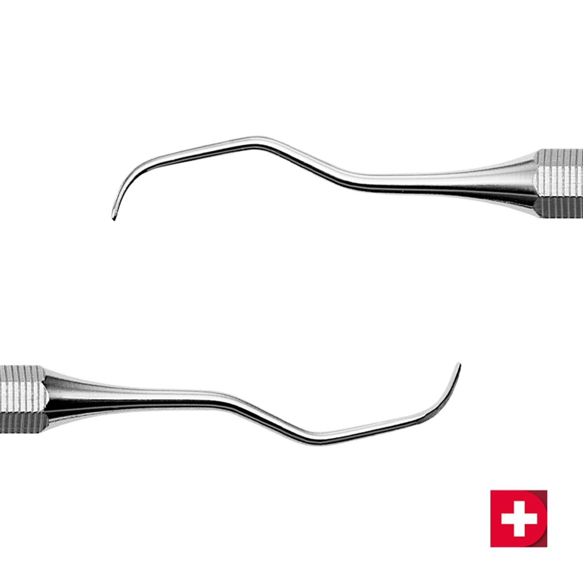 ASİDENTDEPPELERGX2CNGX2 RİGİD GRACEY CURETTE CLEANEXT YELLOW