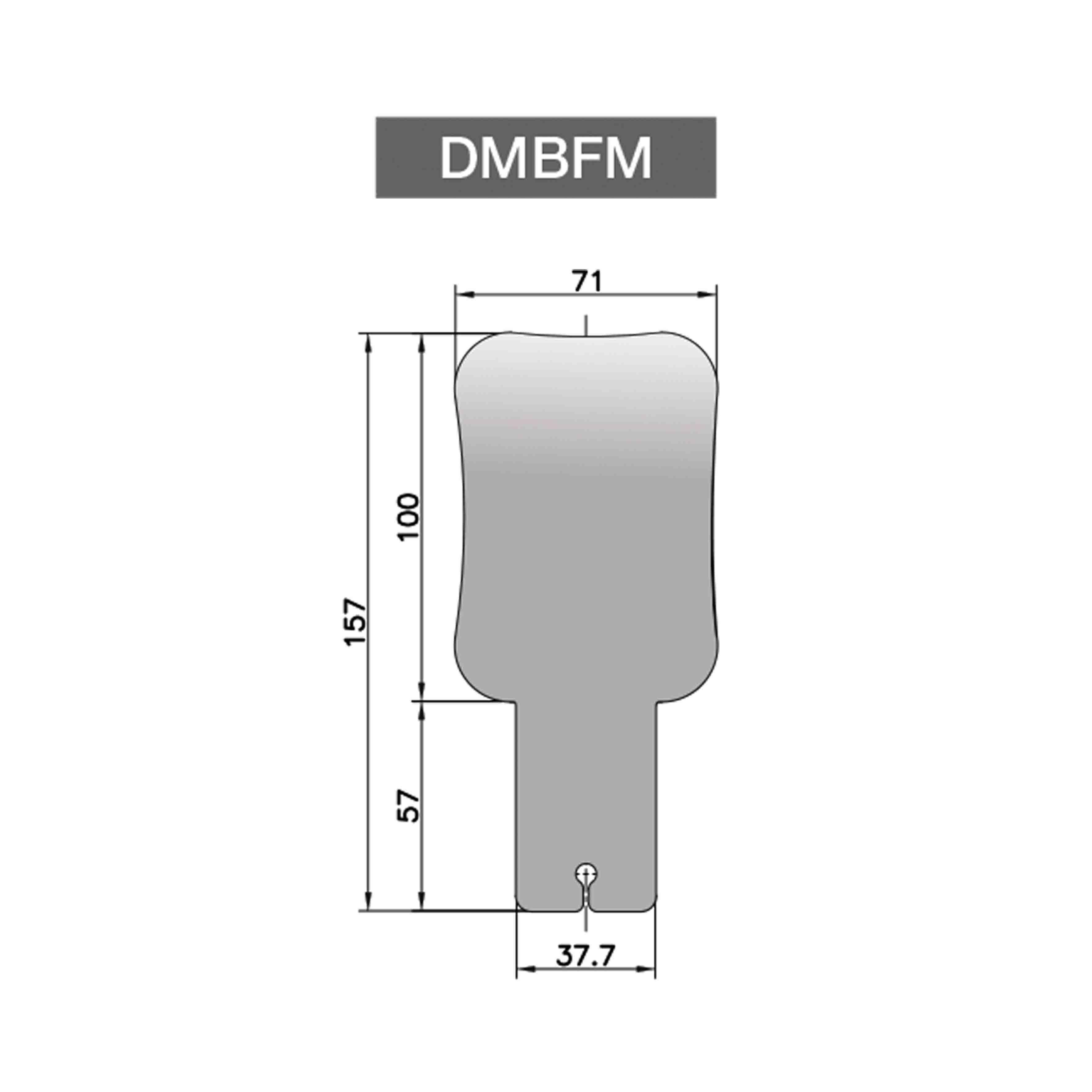 ASİDENTOSUNG(DMBF3)(DMBFM)FF-Photo METAL FOTO AYNASI OKLUZAL KÜÇÜK BOY