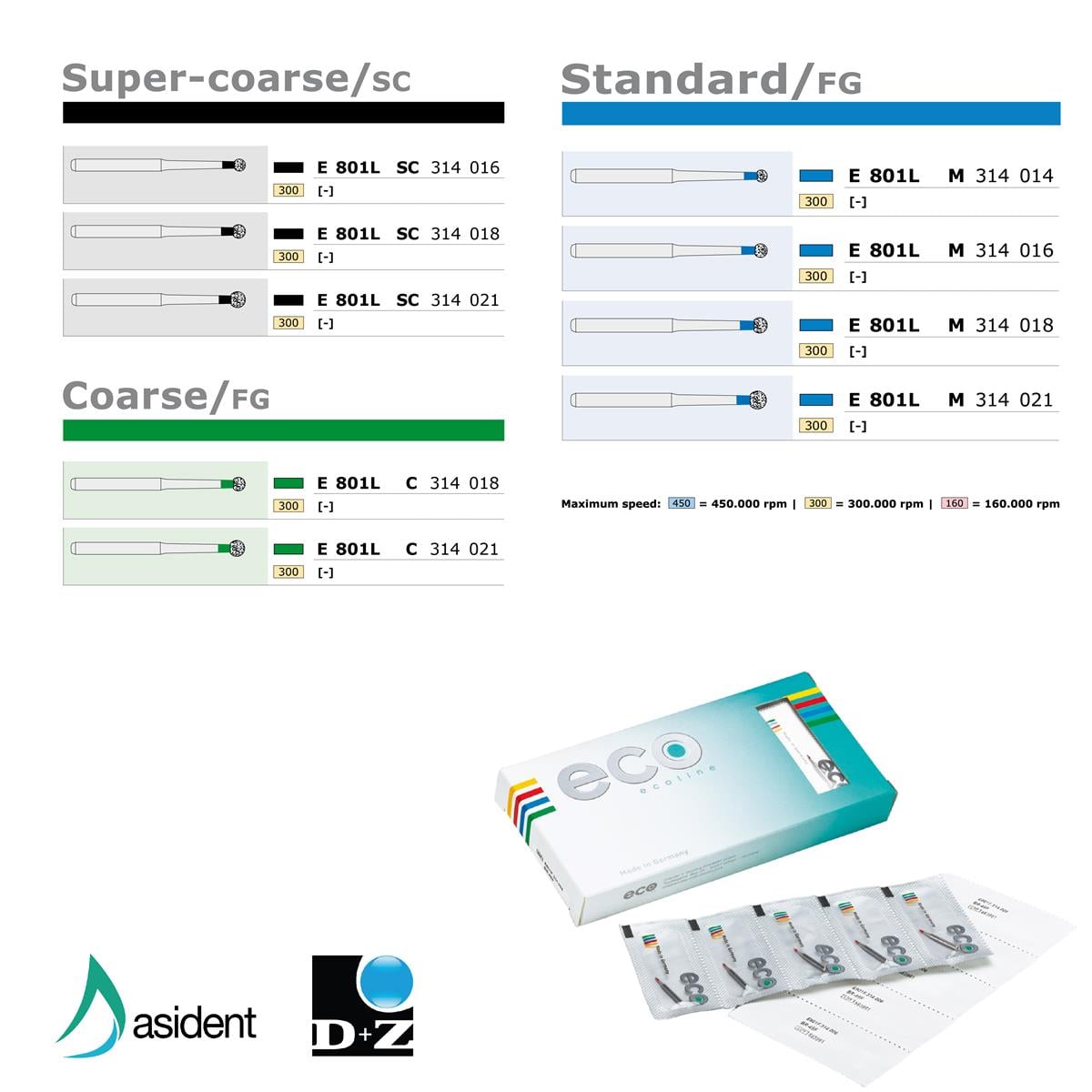 ASİDENTD+Z ECOLİNEE801LC.314.018 E801